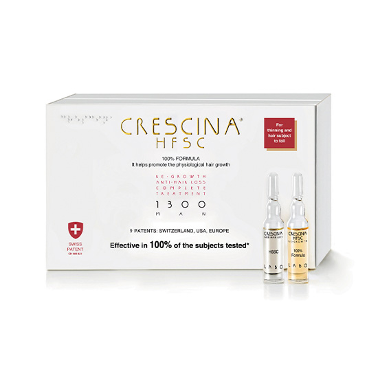 Crescina Re-Growth & Anti Hair Loss Complete Treatment Man Vials in Dubai, UAE