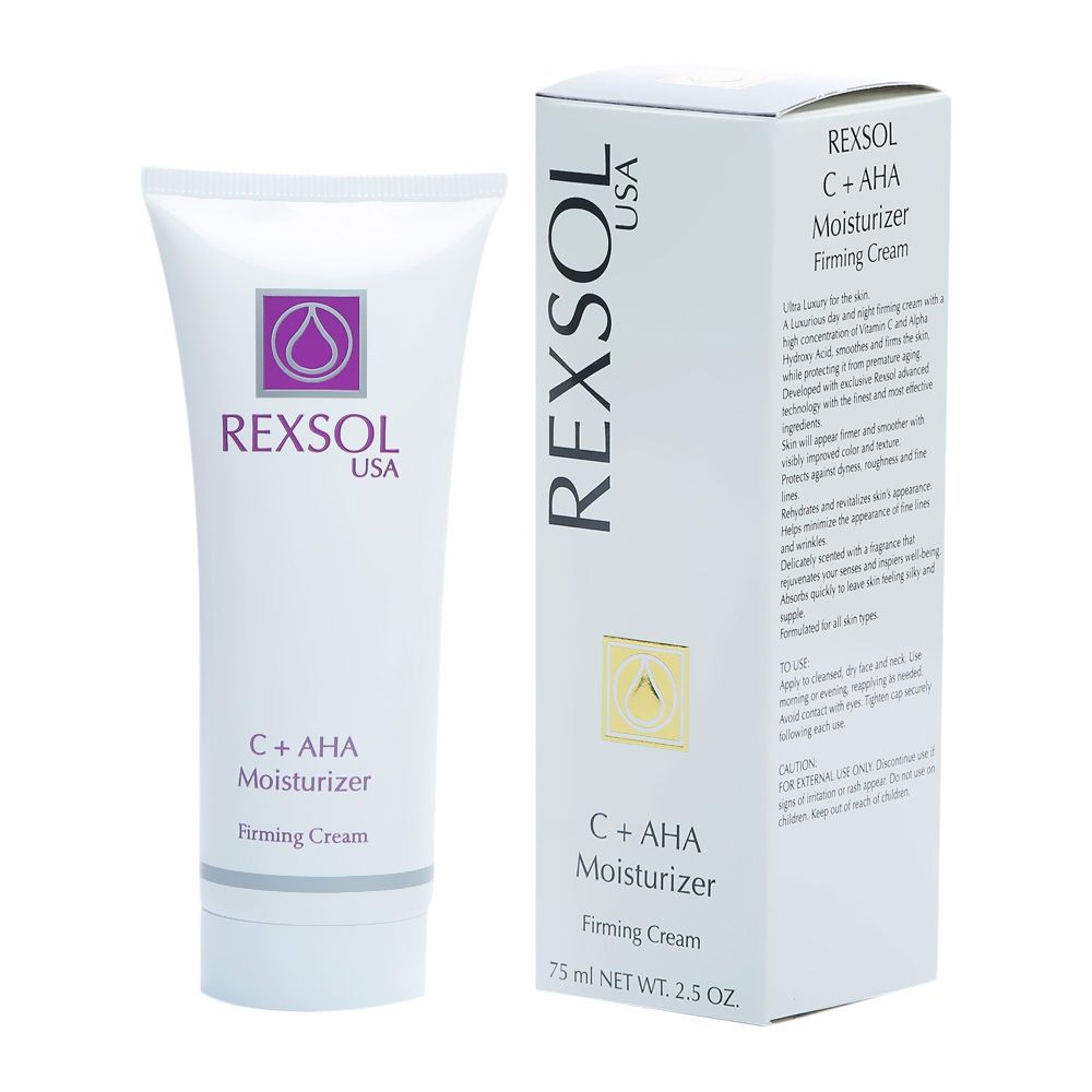 Rexsol C AHA Moisturizer Firming Cream 75 mL in Dubai, UAE