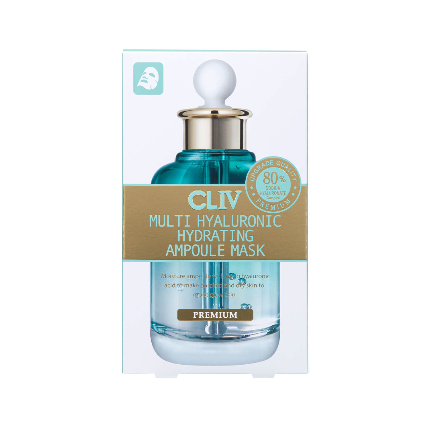 CLIV Multi Hyaluronic Hydrating Ampoule Sheet Mask 1 Pc