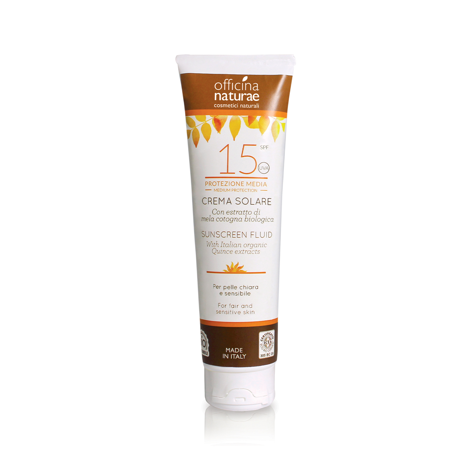 Officina Mineral Sunscreen Spf15 Fluid 125ml in Dubai, UAE