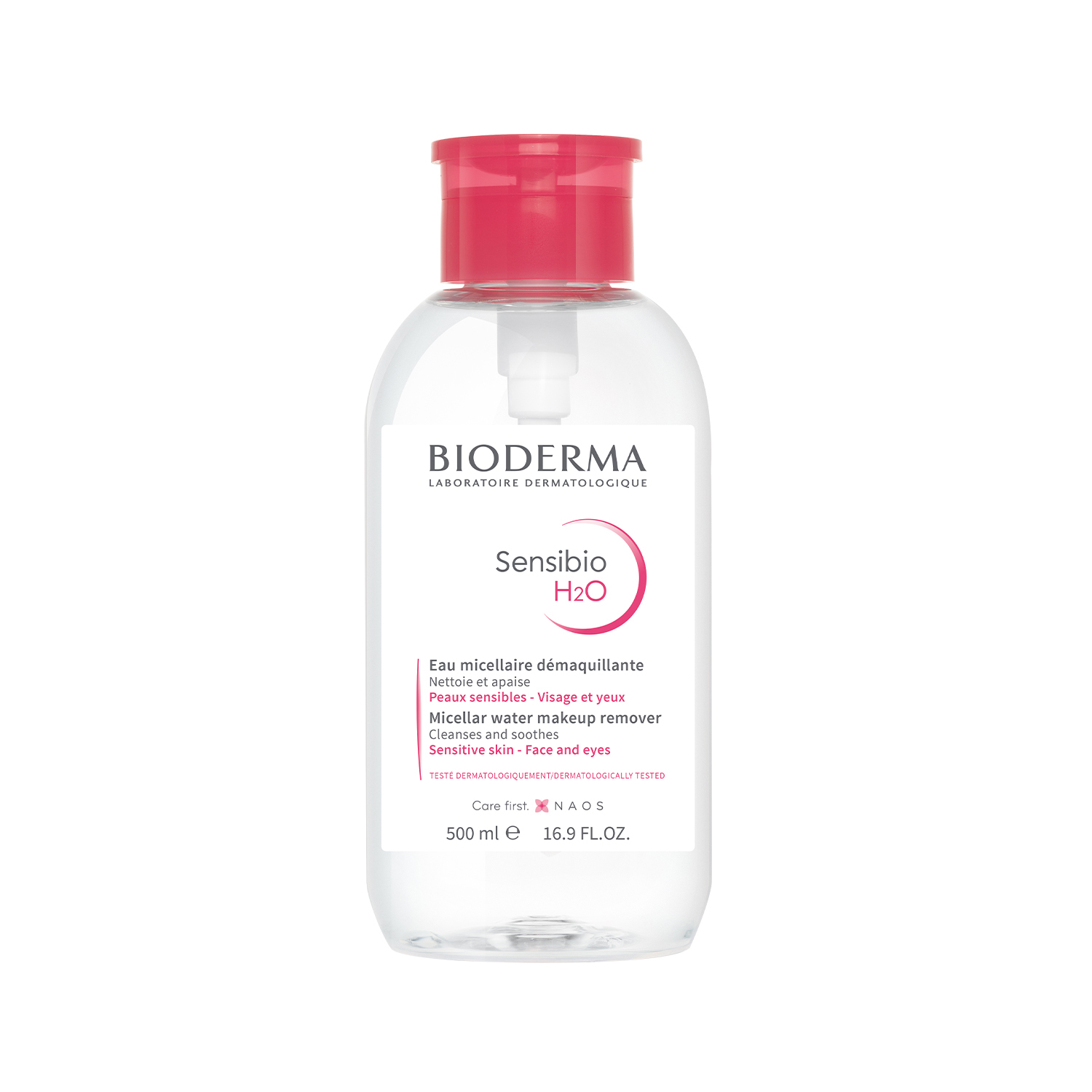 Bioderma Sensibio Makeup Removing Micellar Water 500ml (With Pump) in Dubai, UAE