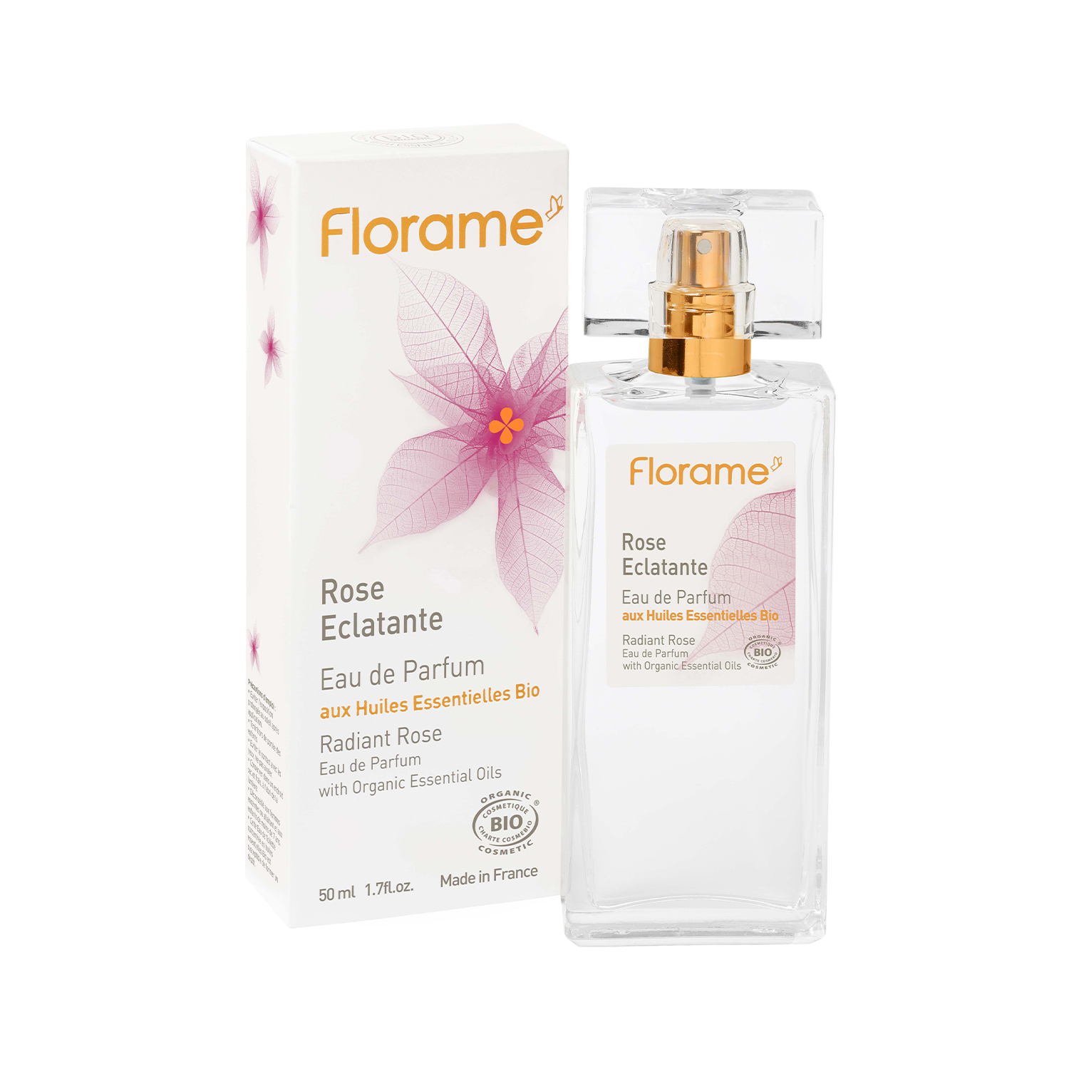 Florame Eau De Parfum Radiant Rose For Women 50ml in Dubai, UAE