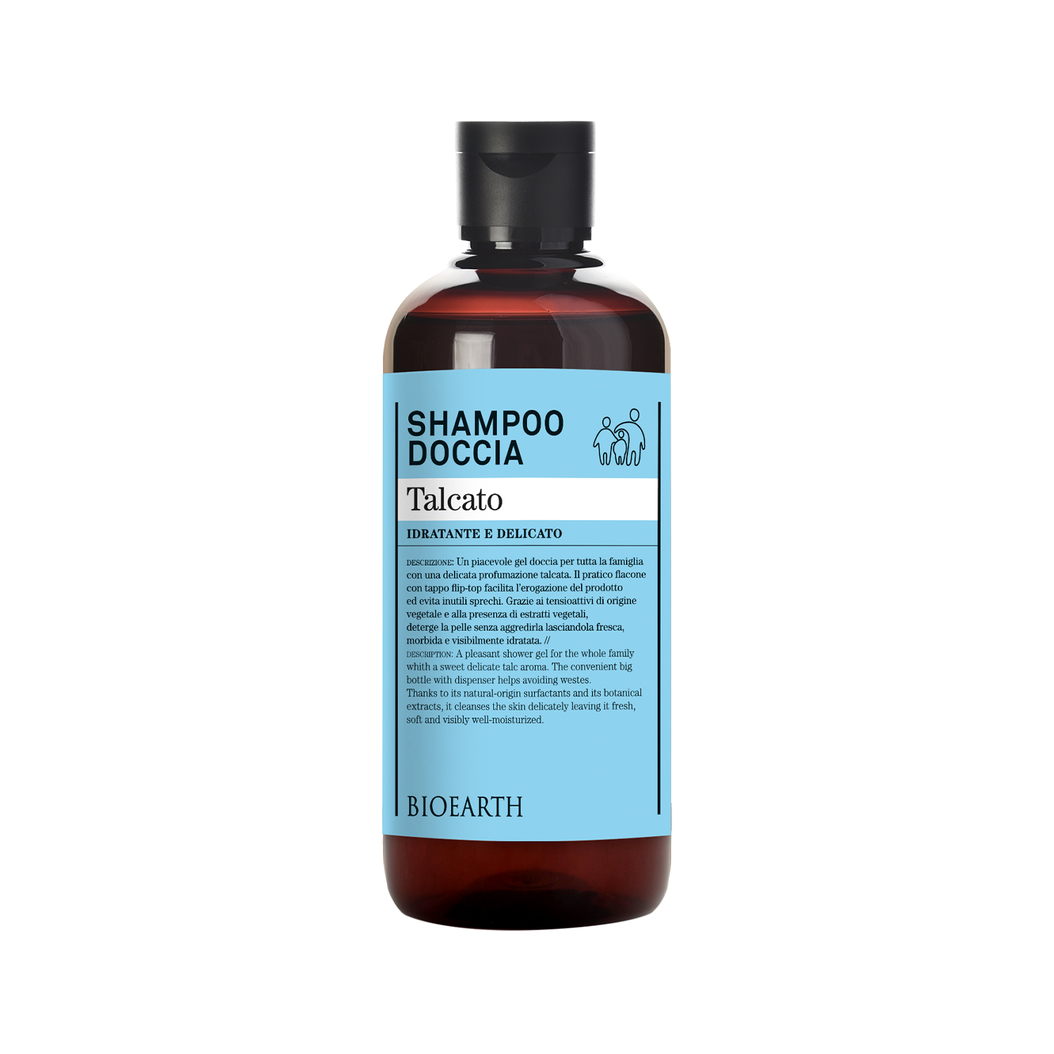 Bioearth Shampoo Shower Talcato 500ml in Dubai, UAE