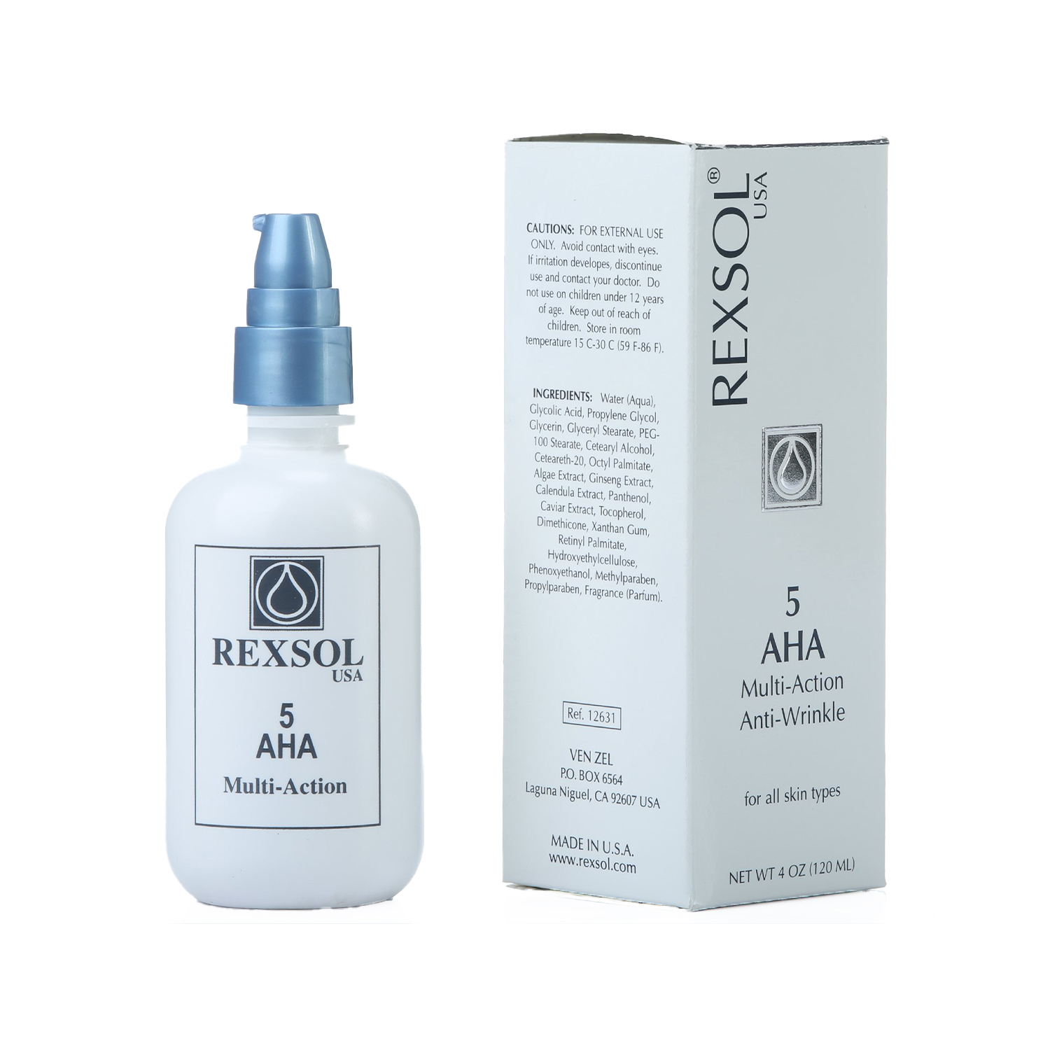 Rexsol 5 AHA Multi Action Anti Wrinkle 120ml in Dubai, UAE