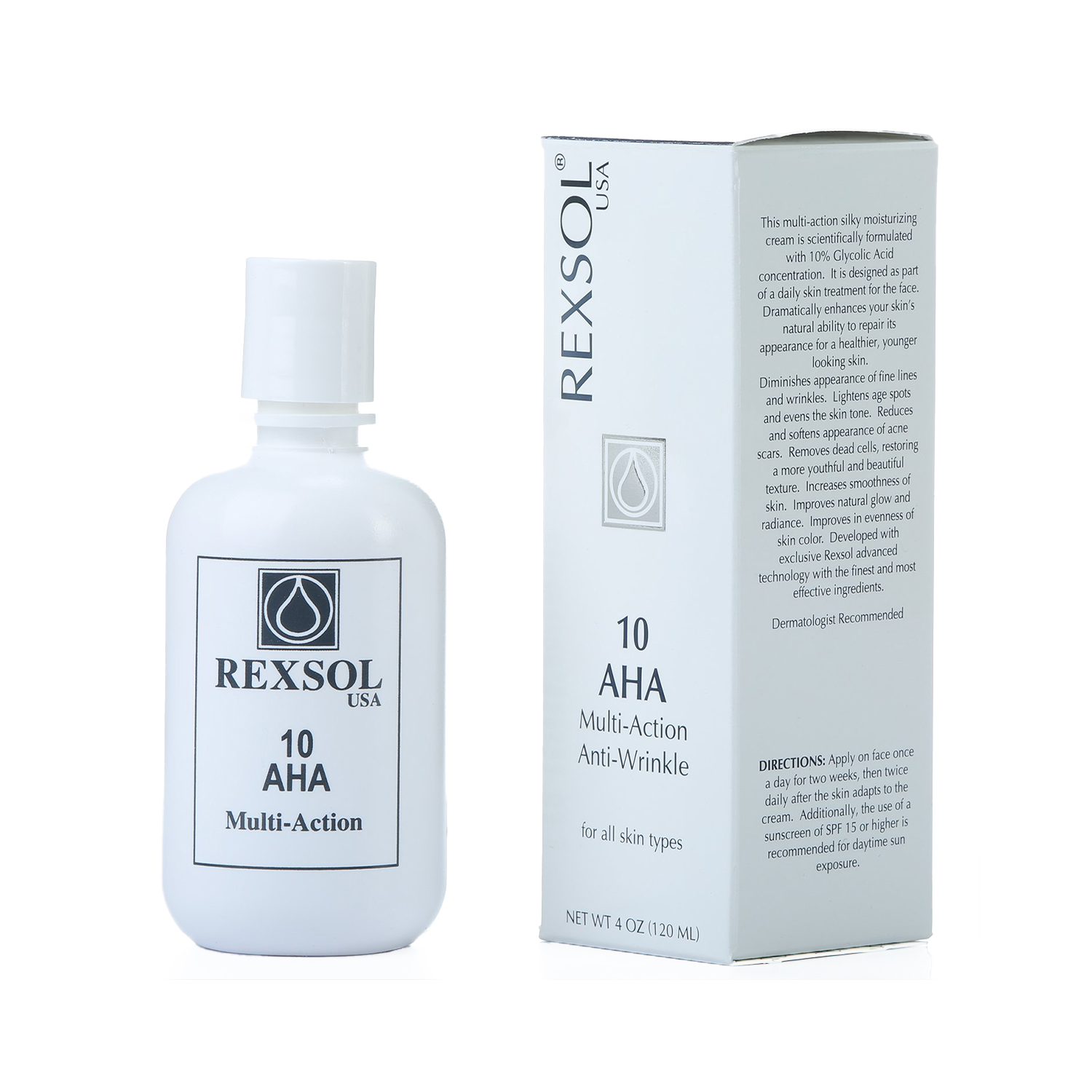 Rexsol 10 AHA Multi Action Anti Wrinkle 120ml in Dubai, UAE