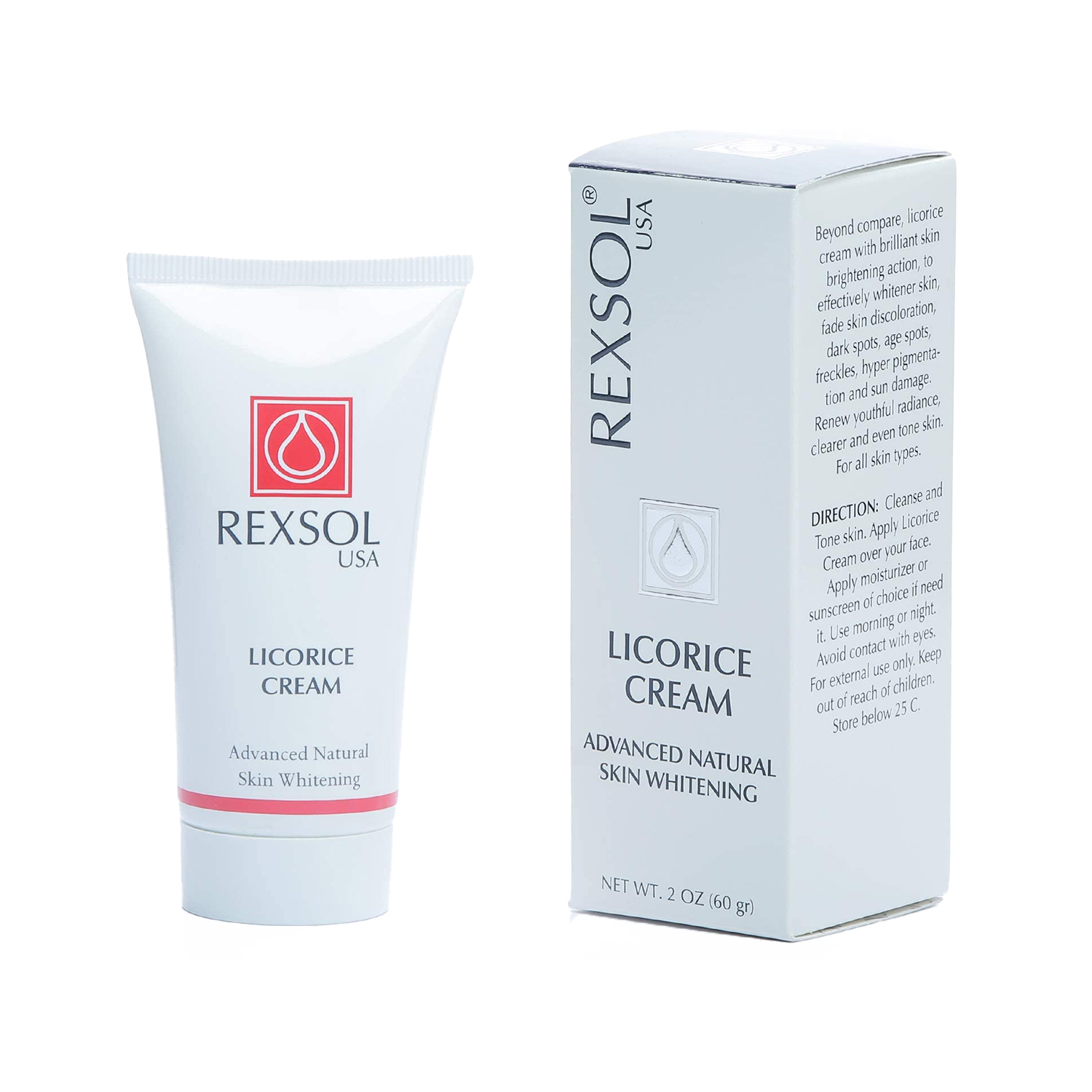 Rexsol Licorice Face Whitening Cream 60g in Dubai, UAE