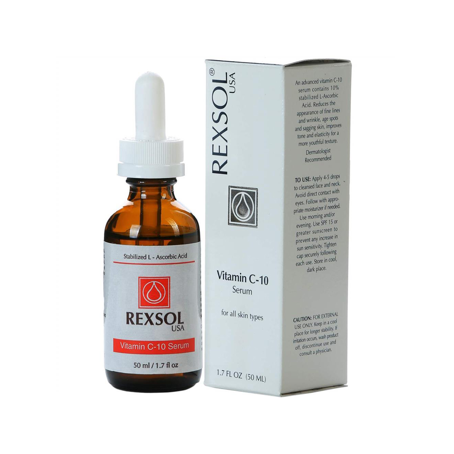 Rexsol Vitamin C-10 Anti-aging Face Serum 50ml in Dubai, UAE