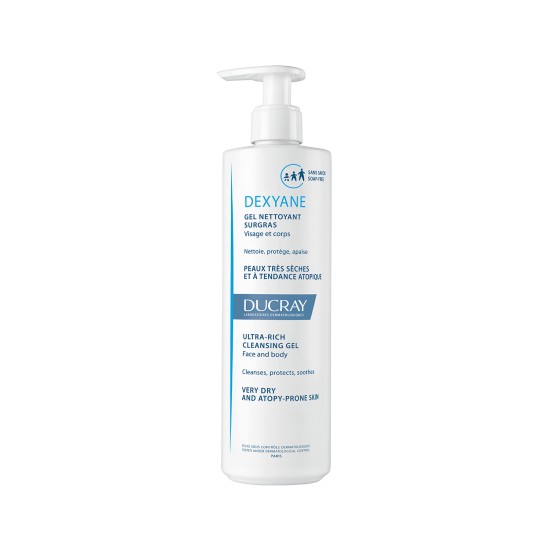 Ducray Dexyane Body Care Ultra-Rich Cleansing Gel 400 ml in Dubai, UAE