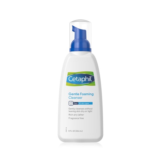 Cetaphil Gentle Skin Foaming Cleanser With Pump 236ml in Dubai, UAE