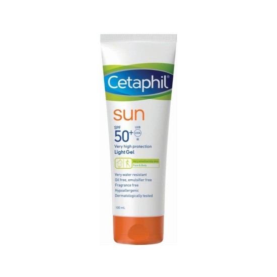 Cetaphil Sunscreen Light Gel Spf50 100ml for Oily Skin in Dubai, UAE