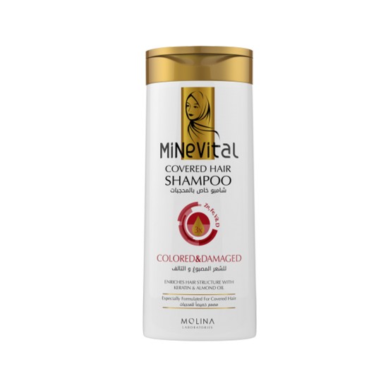 Mine Vital Covered Hair Shampoo Colored & Damaged 300ml in Dubai, UAE