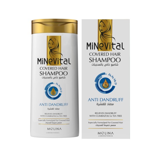 Mine Vital Covered Hair Shampoo Anti Dandruff 300ml in Dubai, UAE