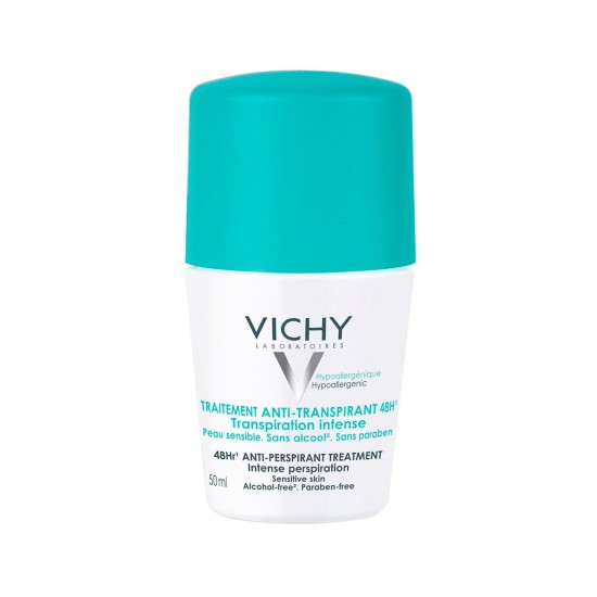 Vichy Deodorant Roll-On 48h Intense Perspiration 50ml in Dubai, UAE