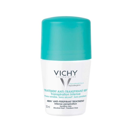 Vichy Deo Roll-On Anti-Perspirant 50ml Green Cap in Dubai, UAE