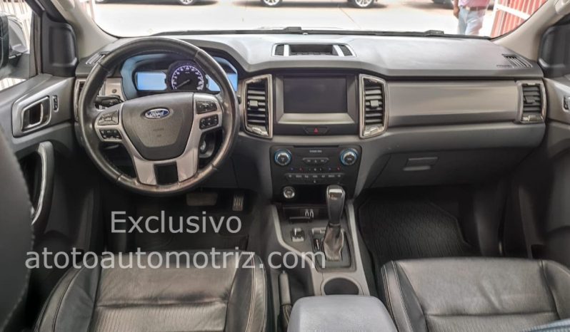 2019 Ford Ranger XLT Diesel Crew Cab 4×4 TA Piel lleno
