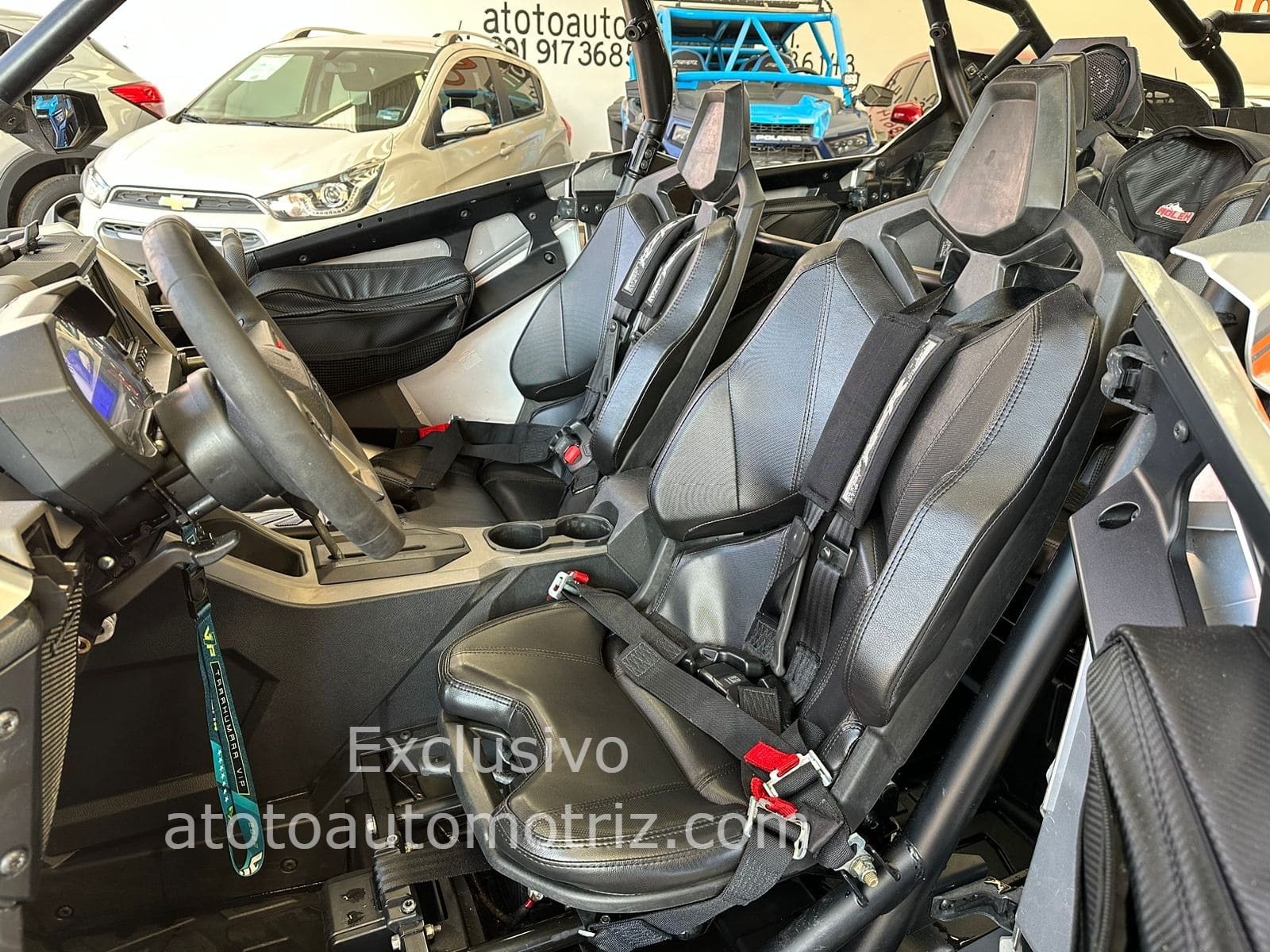 Polaris RZR 2021 pro xp dinamix Automático Gris