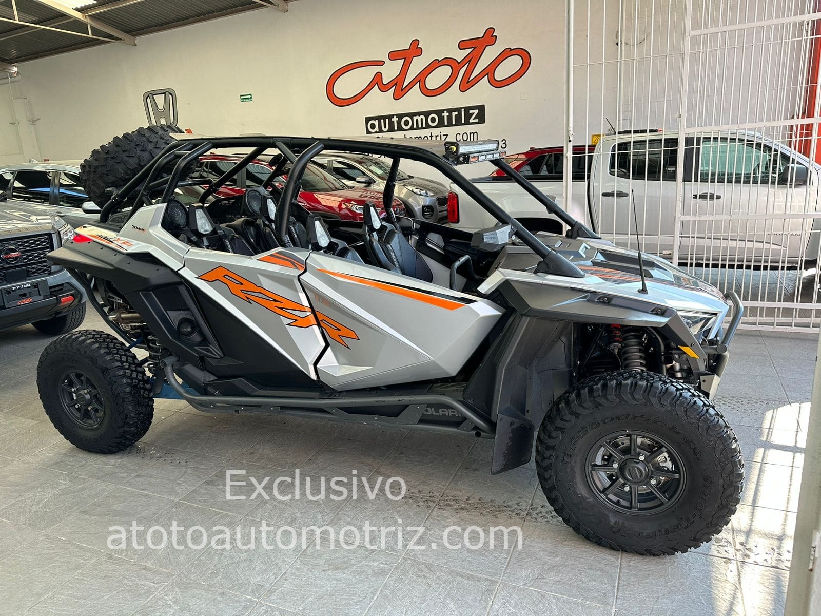 Polaris RZR 2021 pro xp dinamix Automático Gris