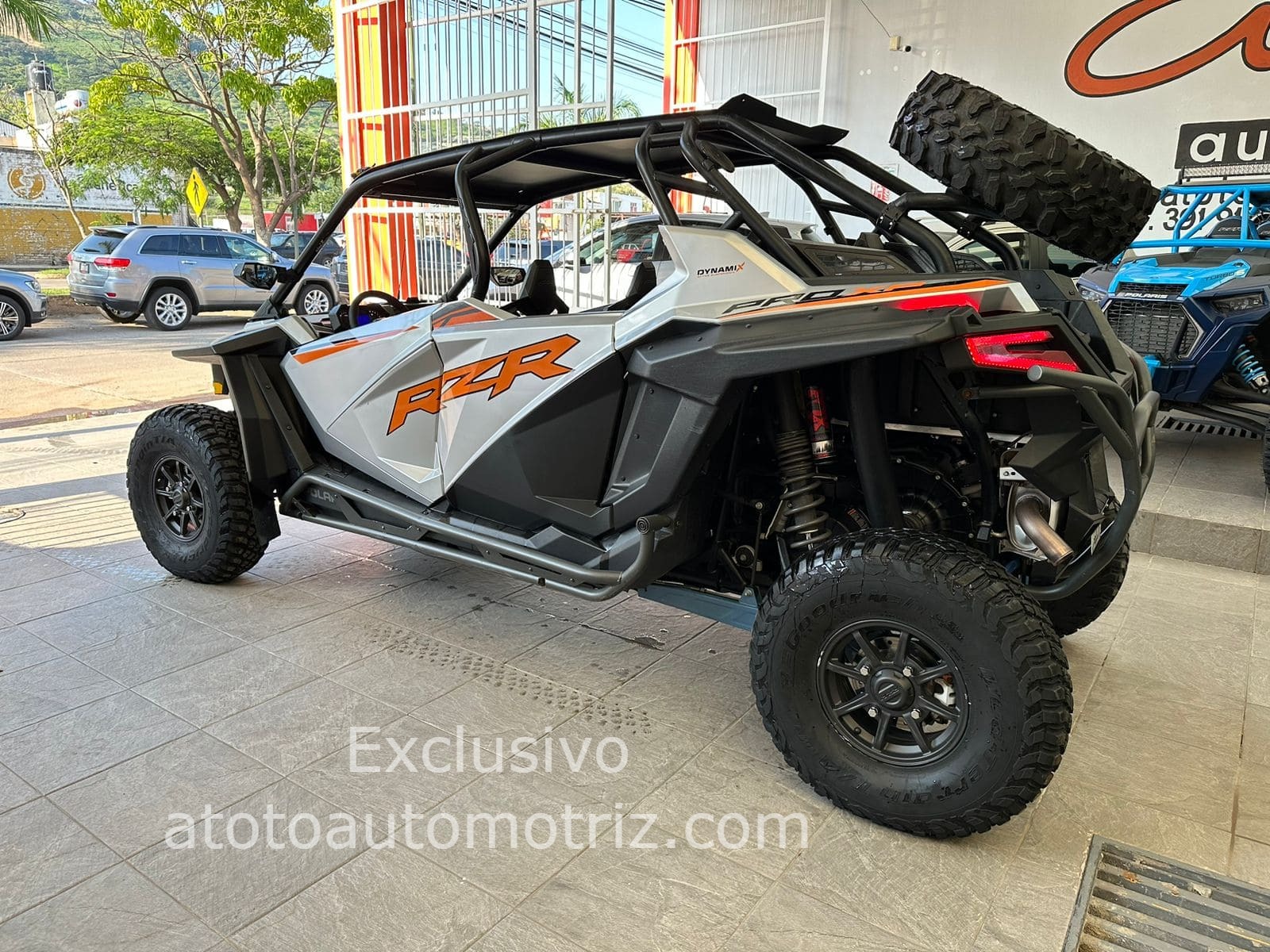 Polaris RZR 2021 pro xp dinamix Automático Gris