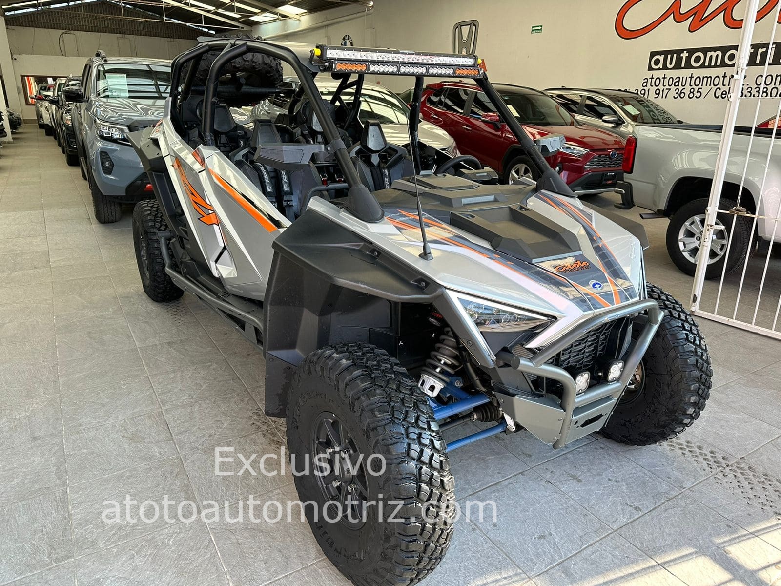 Polaris RZR 2021 pro xp dinamix Automático Gris