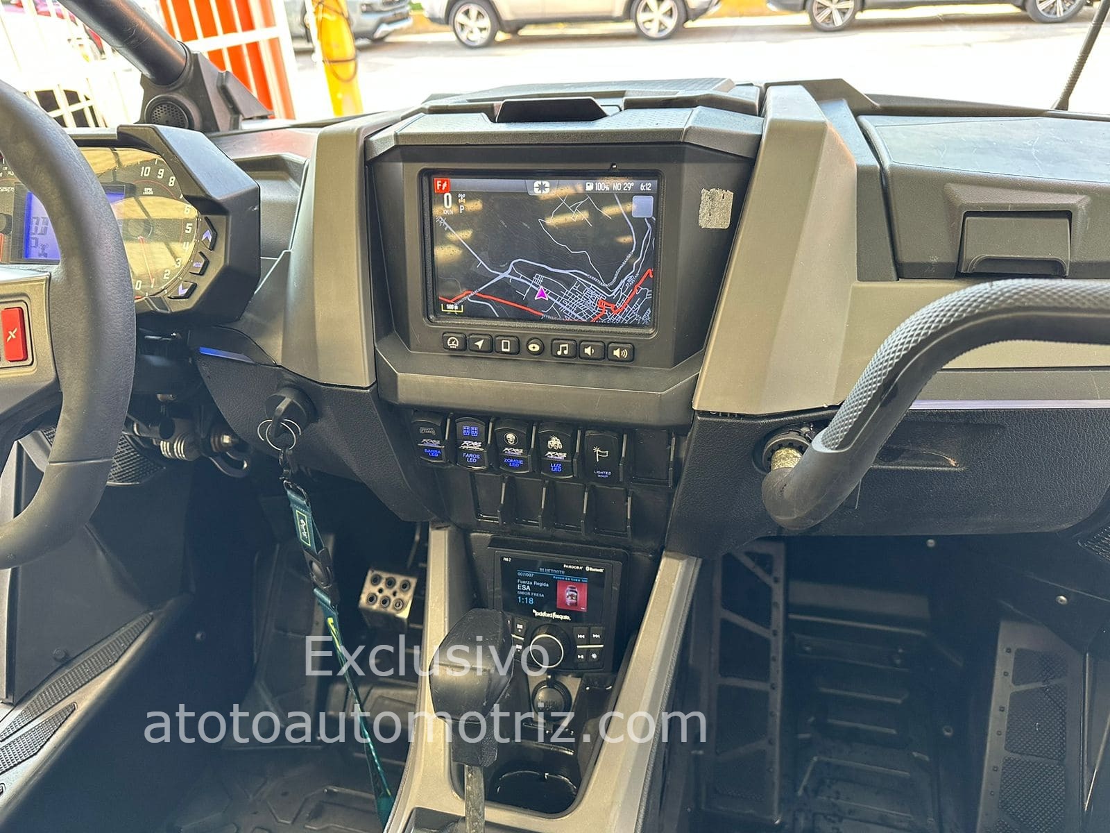 Polaris RZR 2021 pro xp dinamix Automático Gris