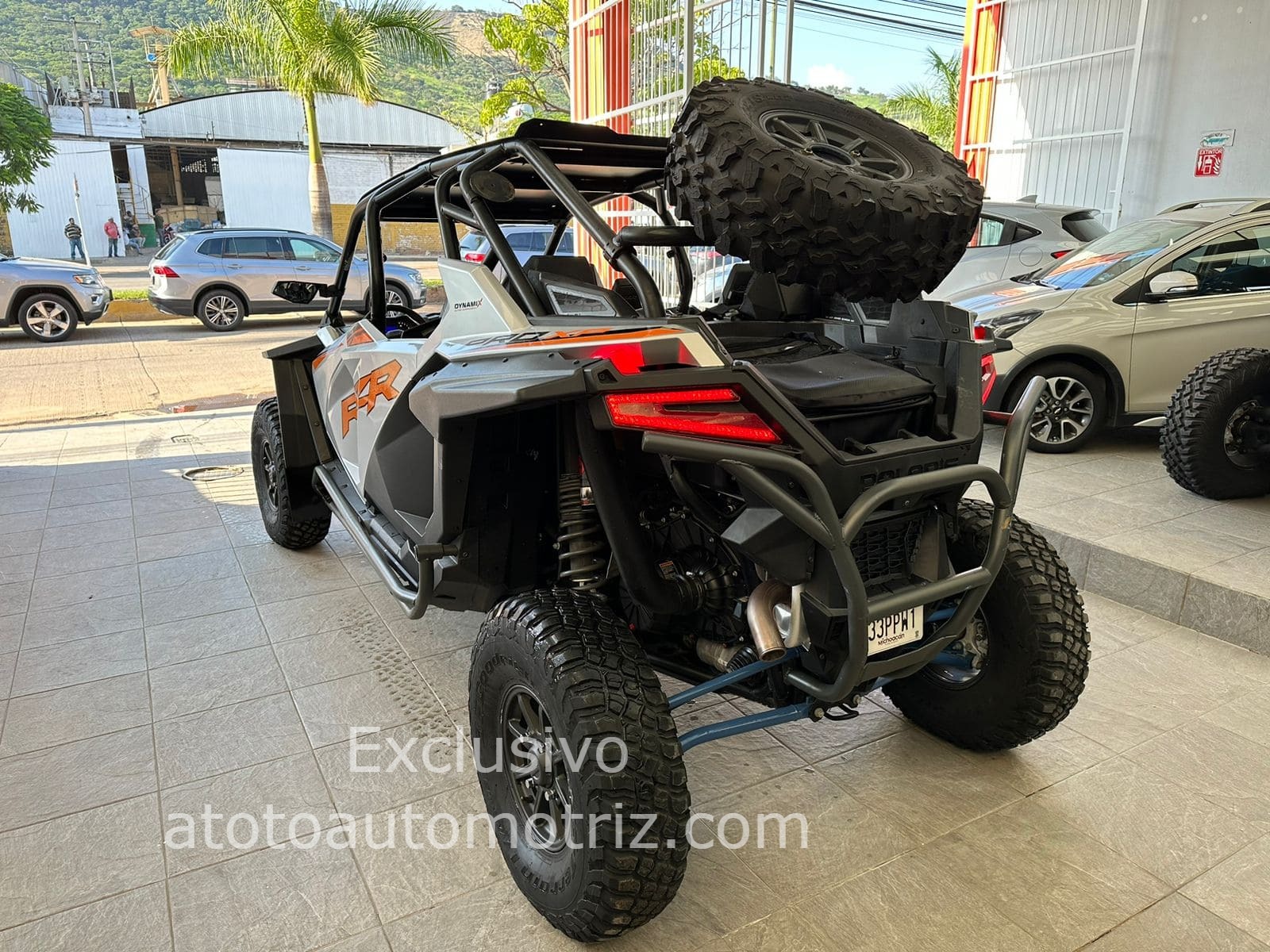 Polaris RZR 2021 pro xp dinamix Automático Gris