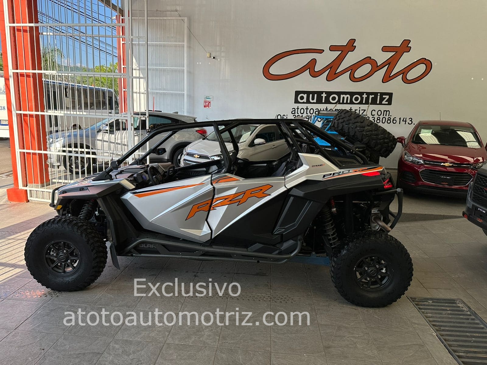 Polaris RZR 2021 pro xp dinamix Automático Gris