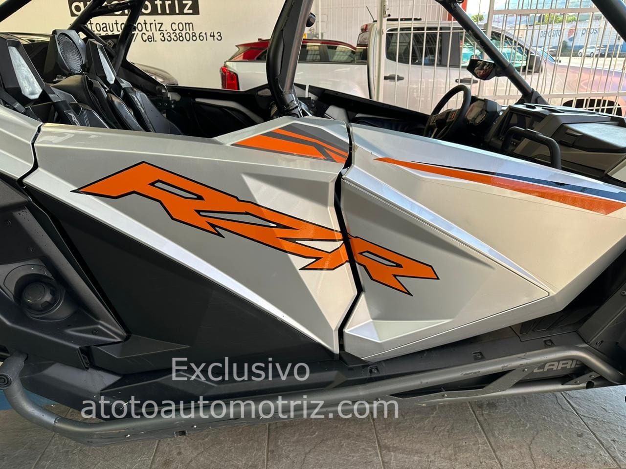 Polaris RZR 2021 pro xp dinamix Automático Gris