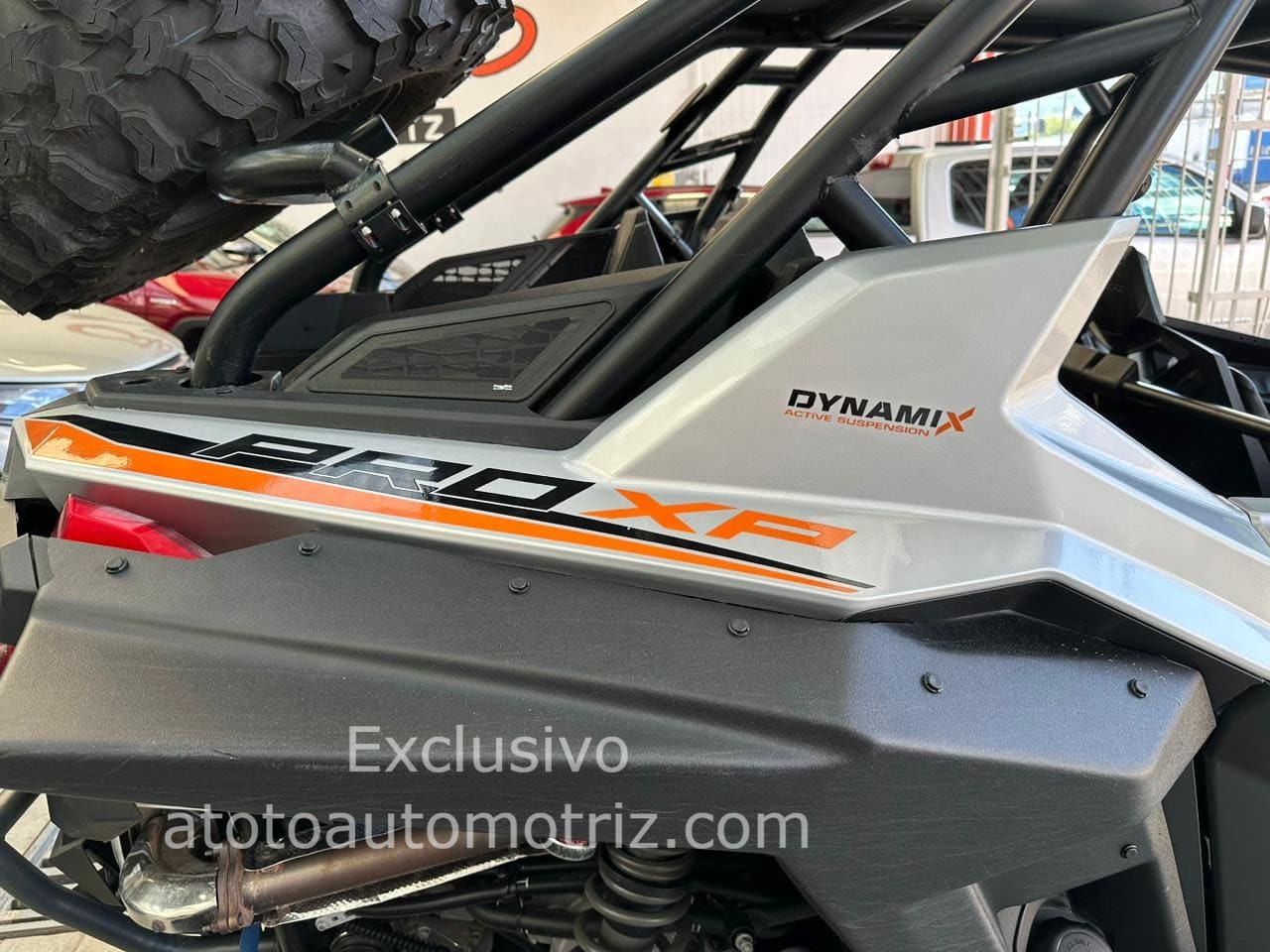 Polaris RZR 2021 pro xp dinamix Automático Gris