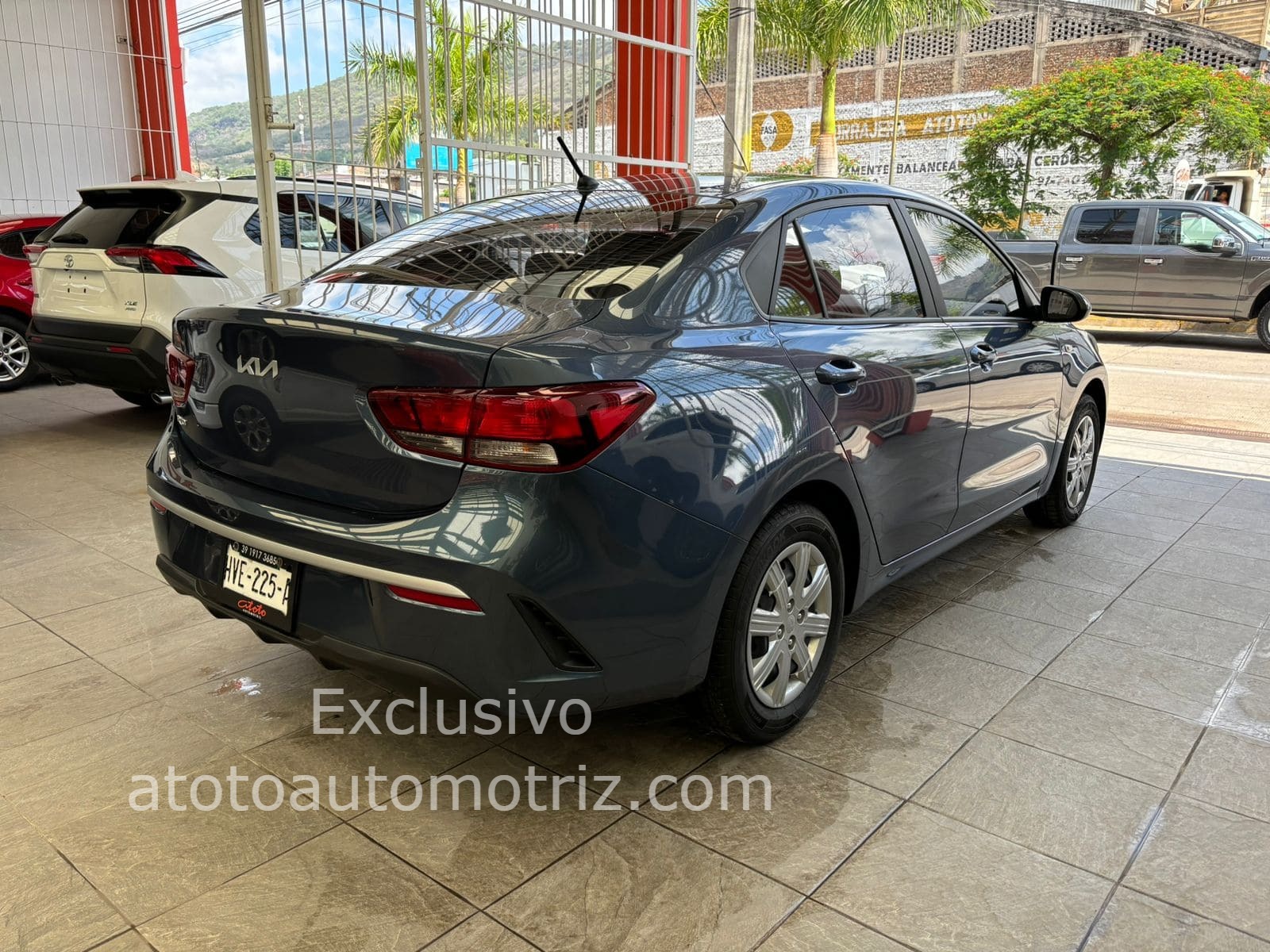 KIA Rio 2022 L Manual Azul
