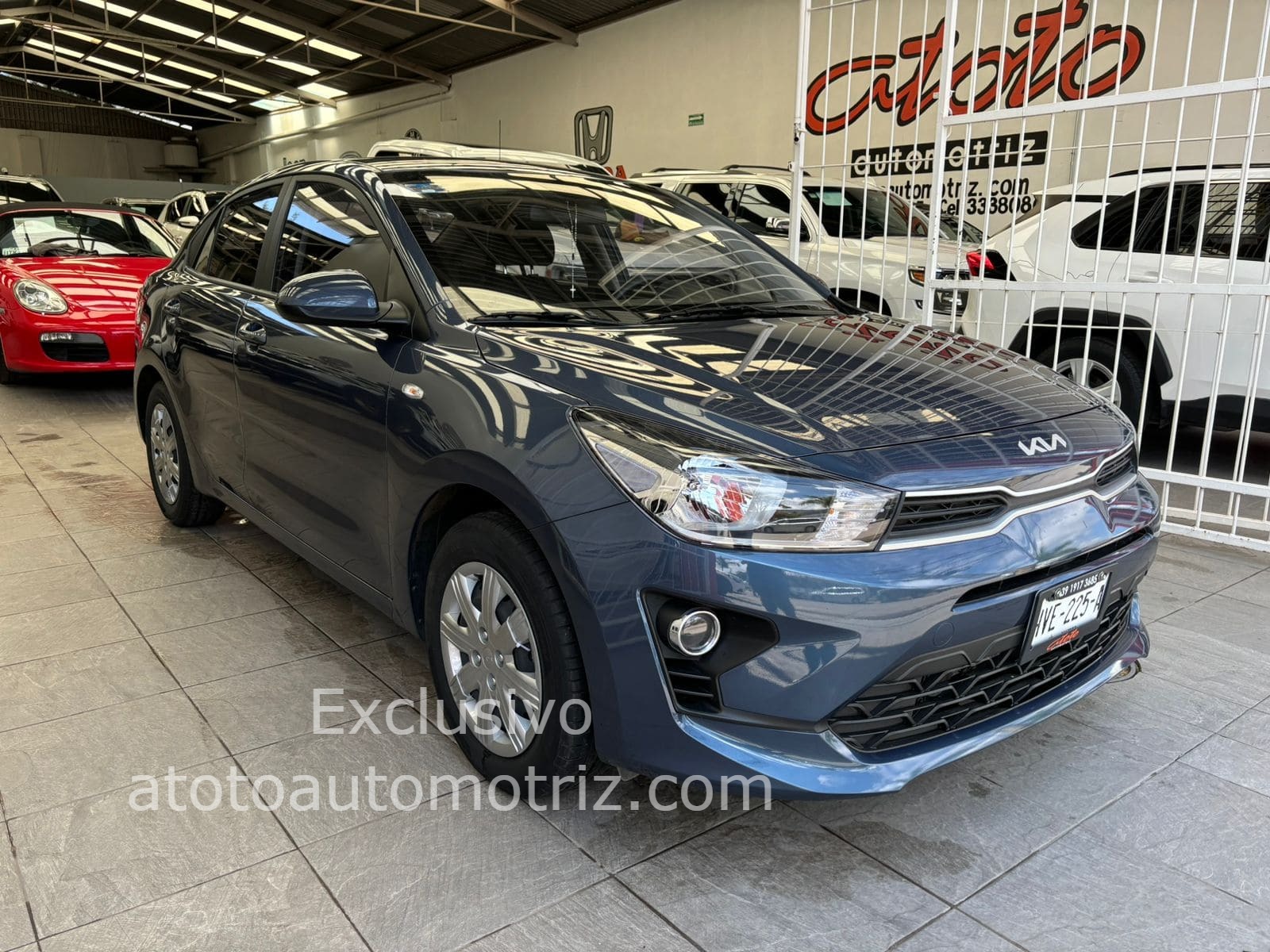 KIA Rio 2022 L Manual Azul