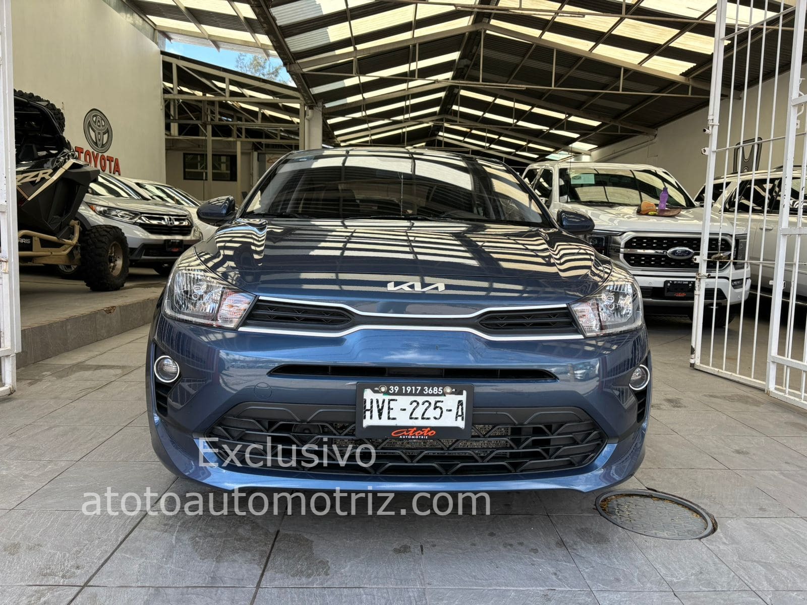 KIA Rio 2022 L Manual Azul