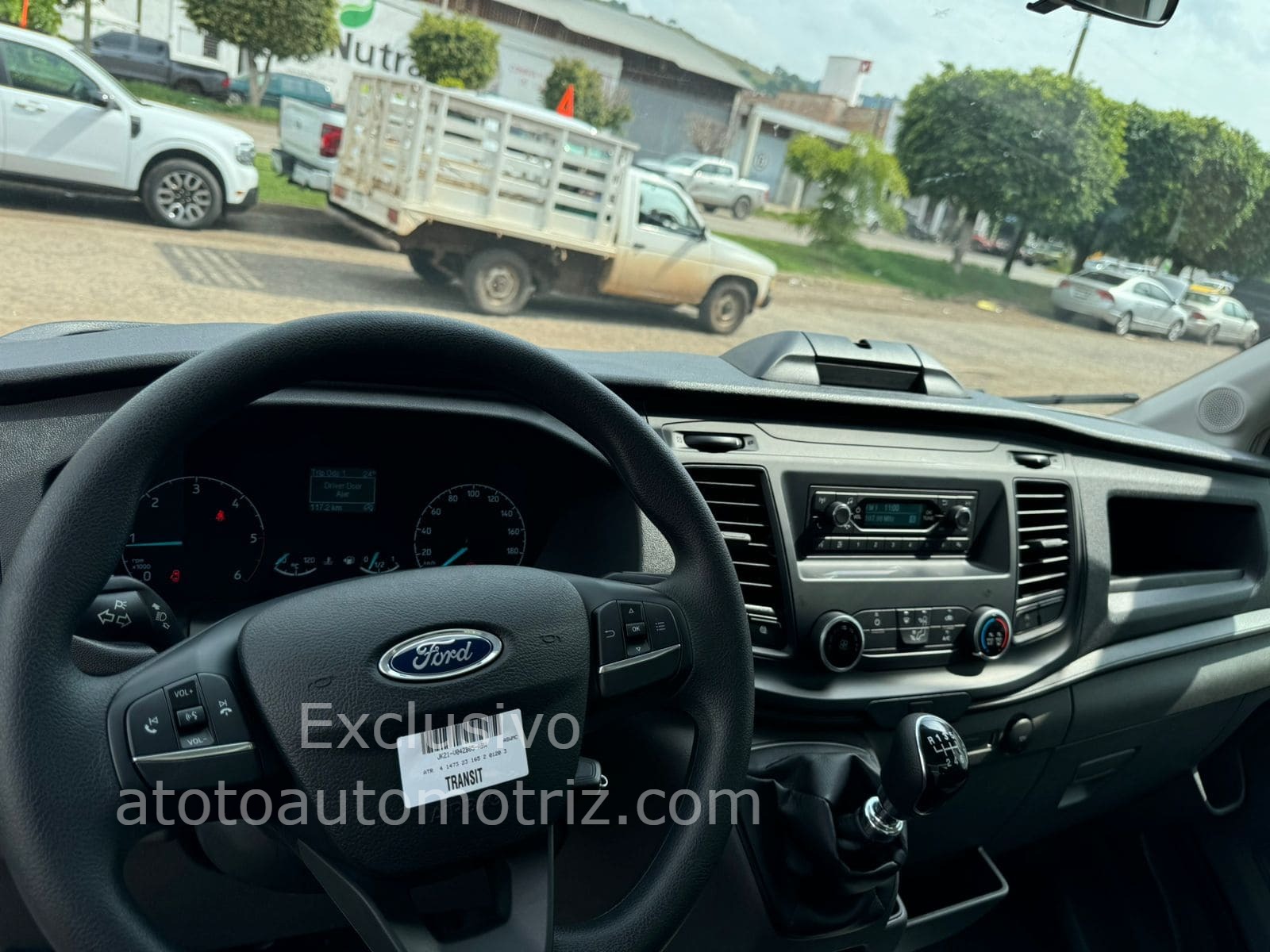 Ford Transit 2025 Chasis Cabina Manual Blanco