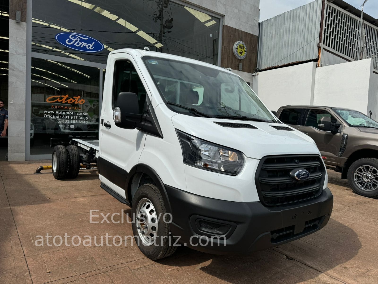 Ford Transit 2025 Chasis Cabina Manual Blanco