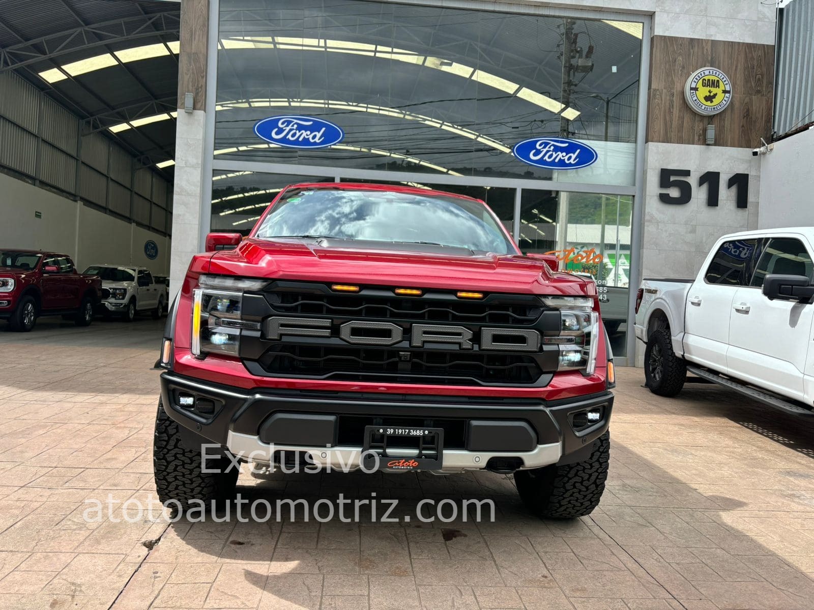 Ford Lobo 2024 Raptor Automático Rojo