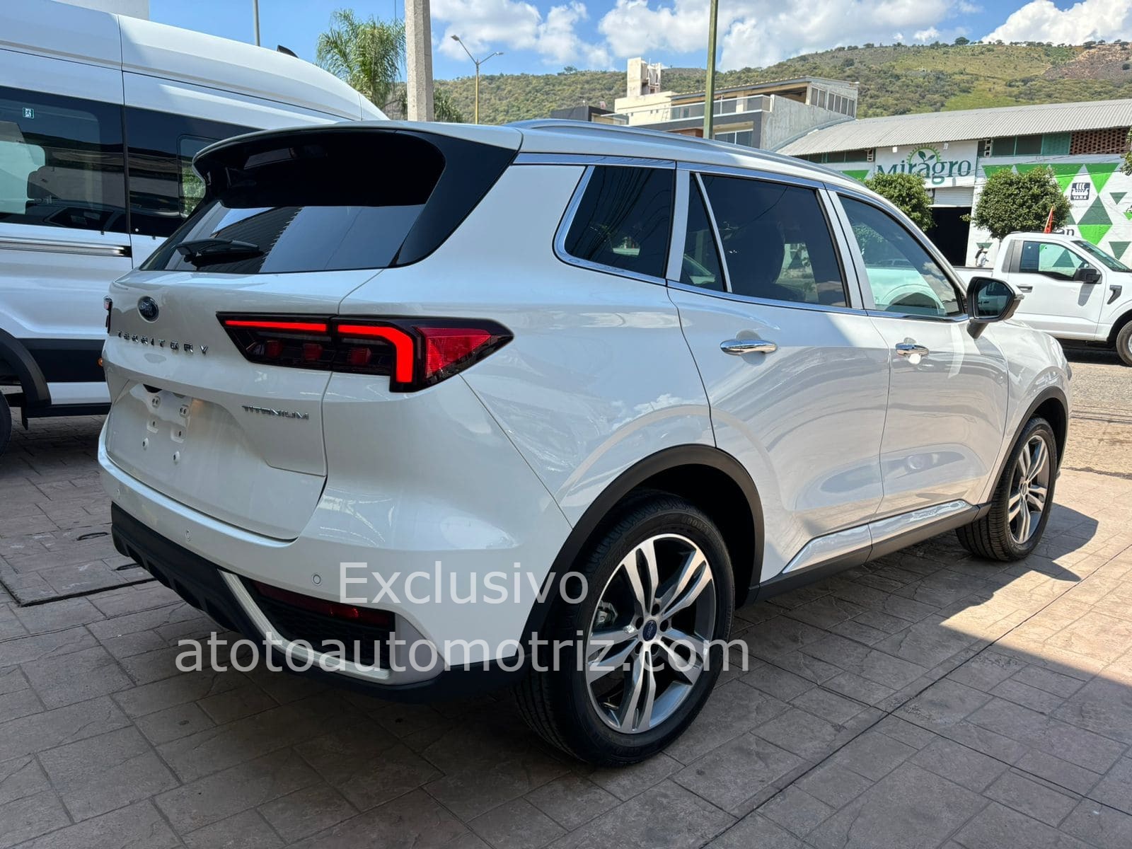 Ford Territory 2025 Titanium Automático Blanco