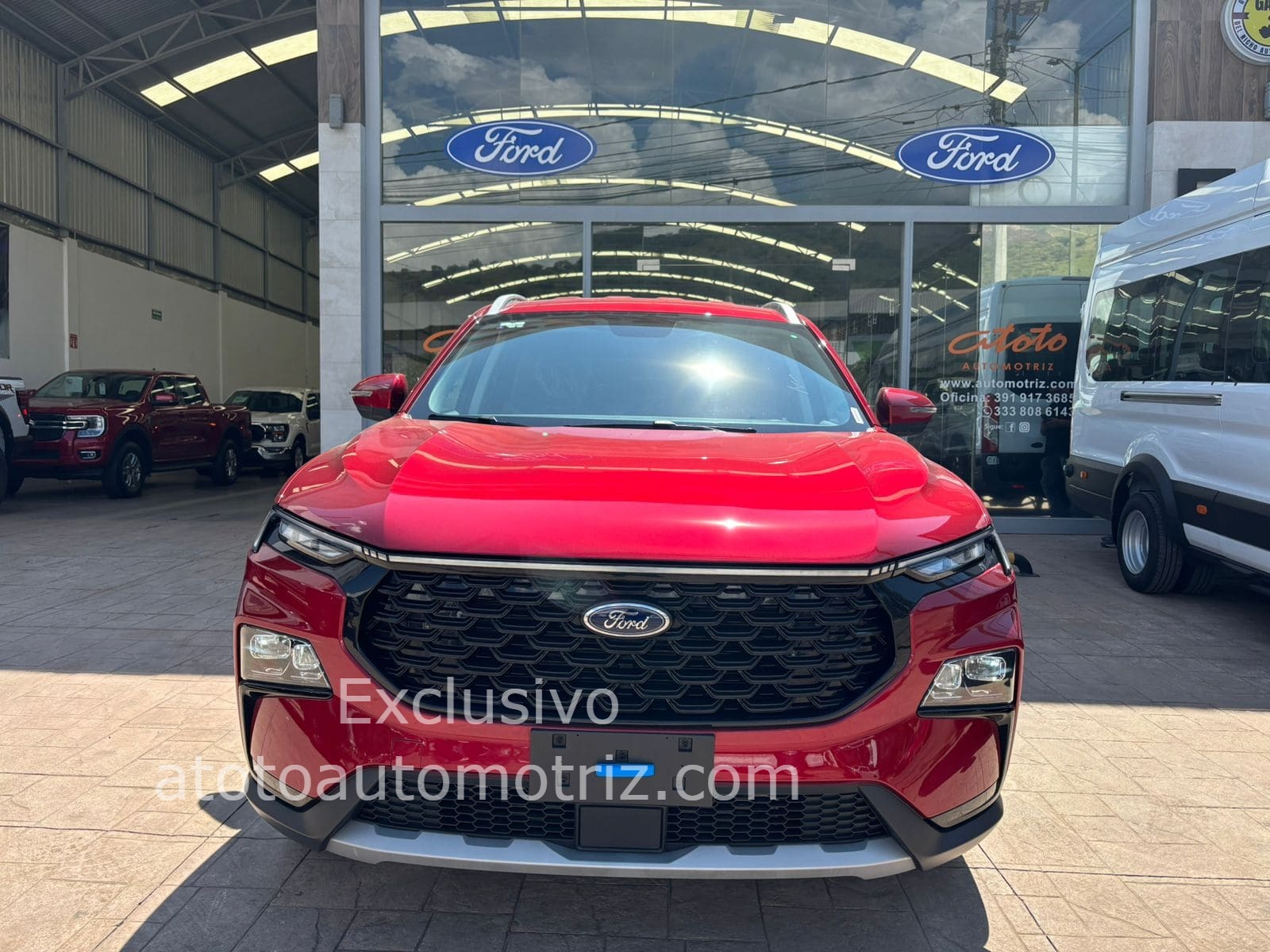 Ford Territory 2025 Ambiente FWD Automático Rojo