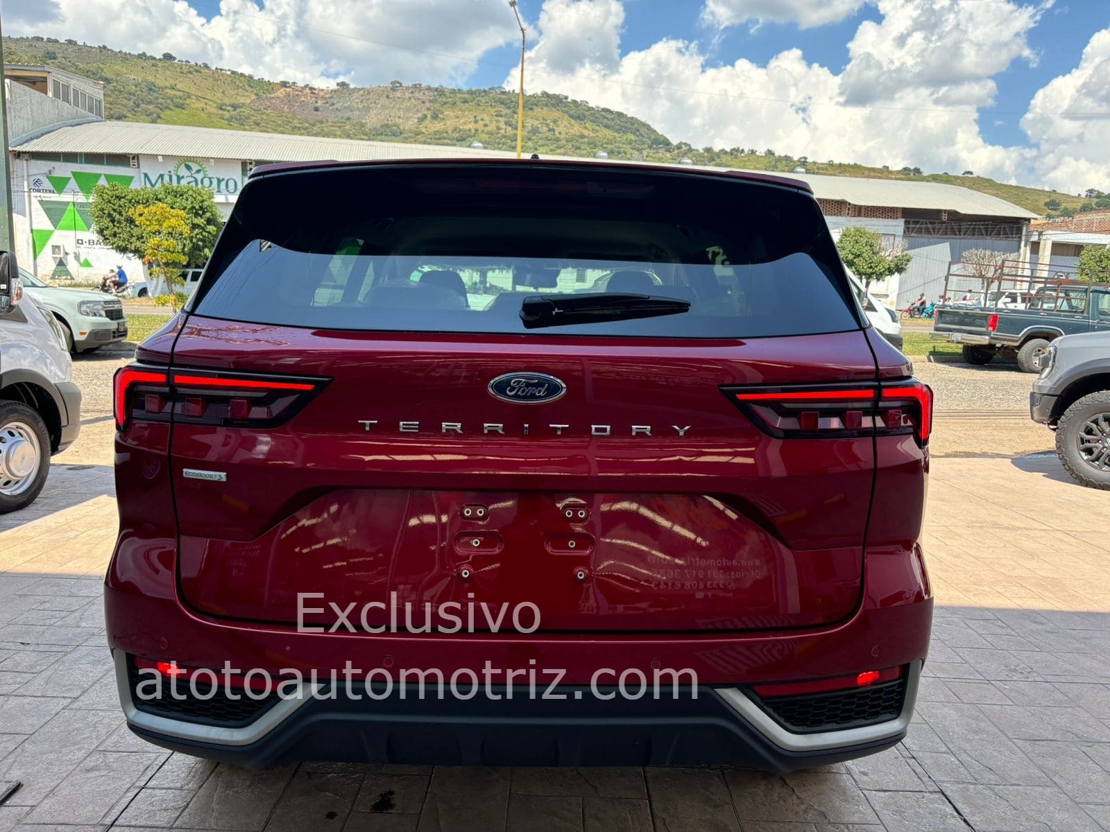 Ford Territory 2025 Ambiente FWD Automático Rojo