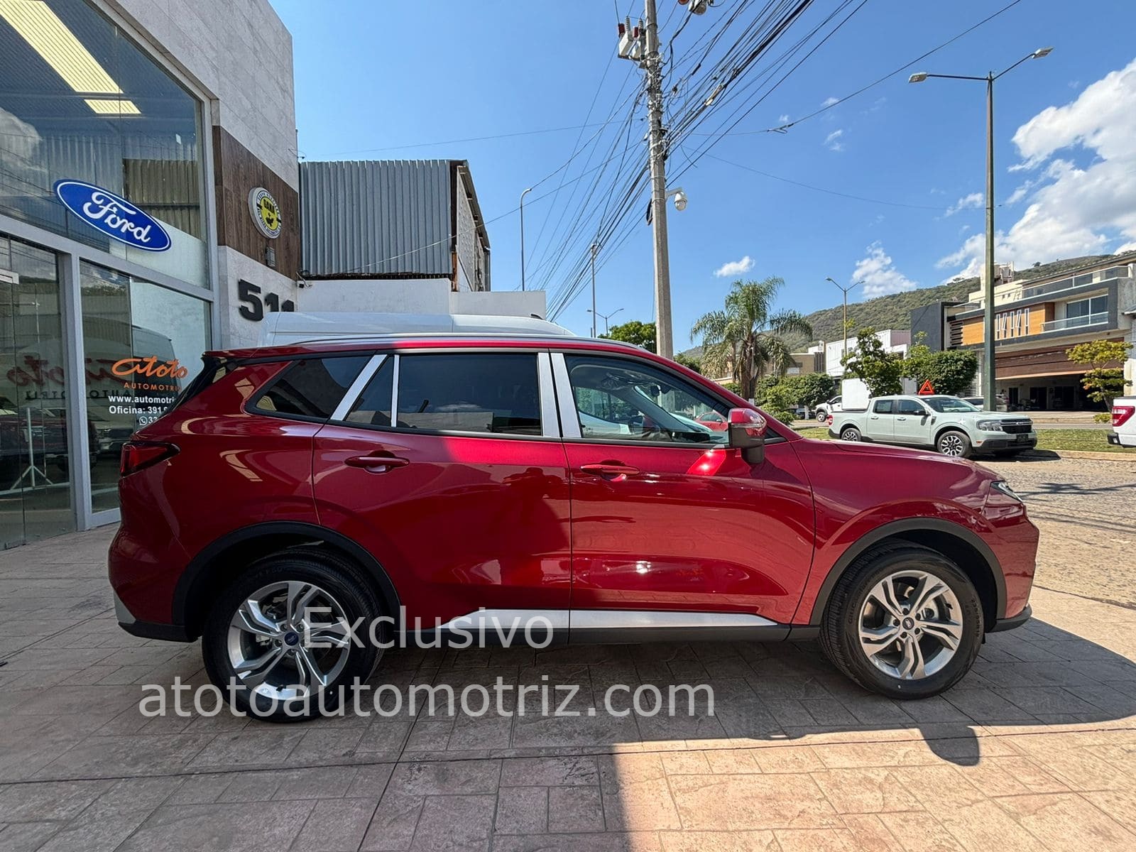 Ford Territory 2025 Ambiente FWD Automático Rojo