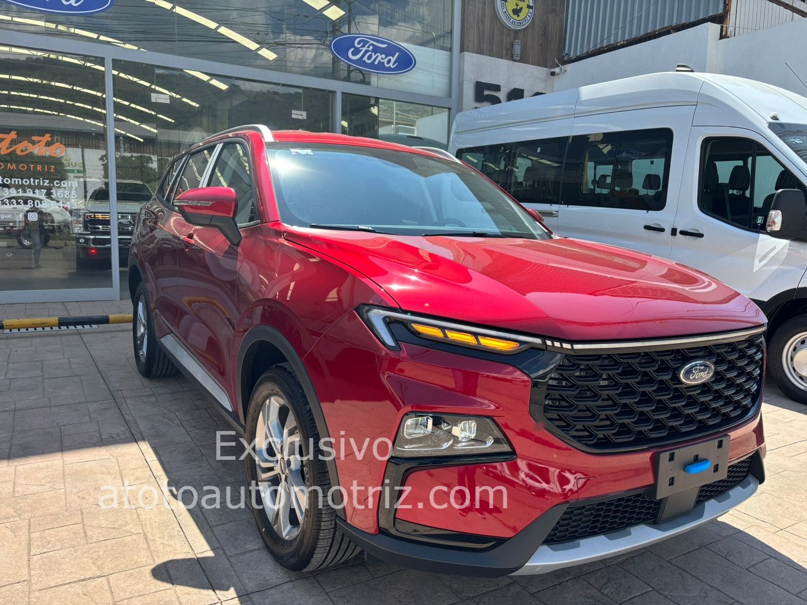 Ford Territory 2025 Ambiente FWD Automático Rojo