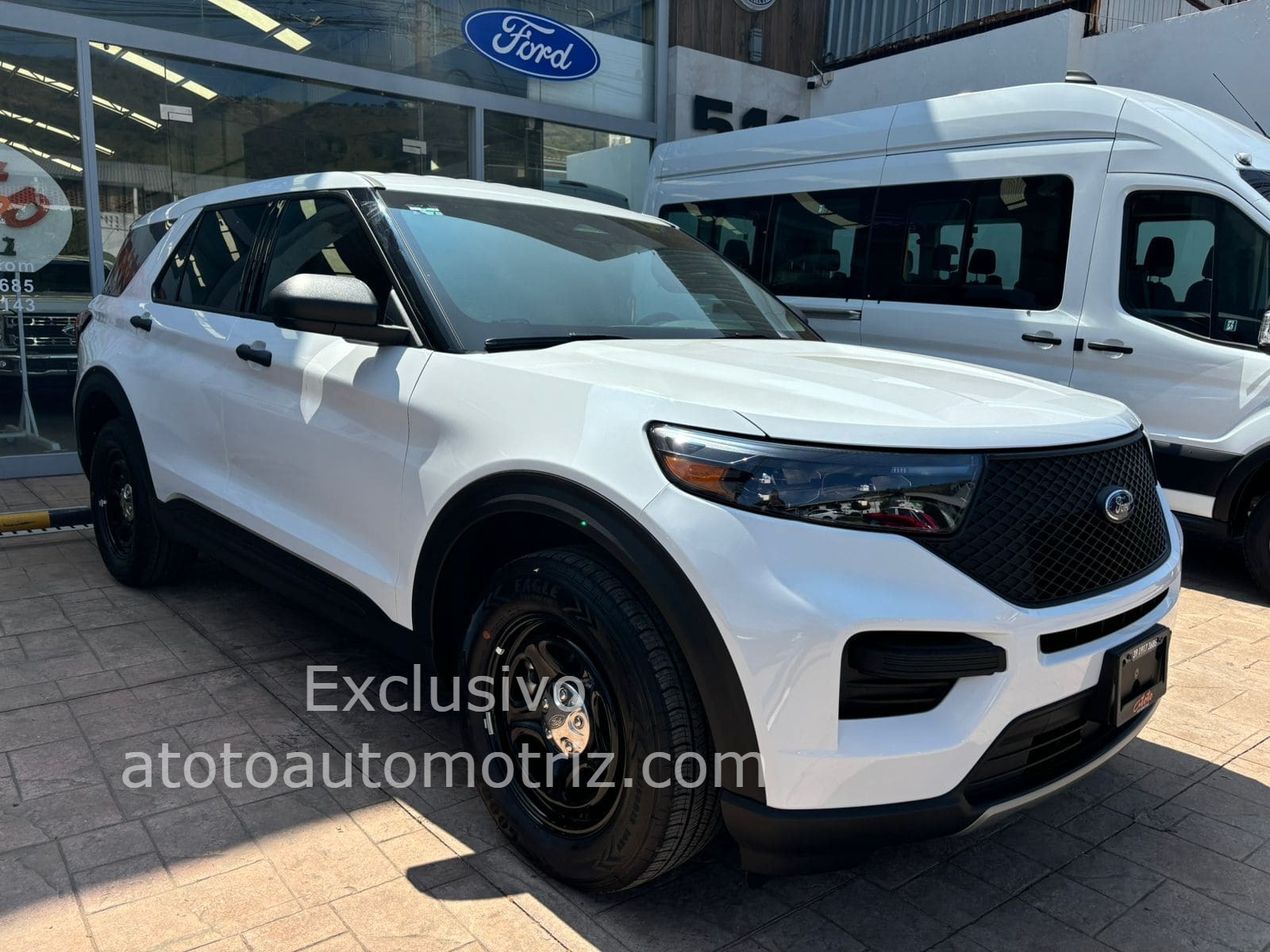 Ford Explorer 2025 Police Interceptor Automático Blanco