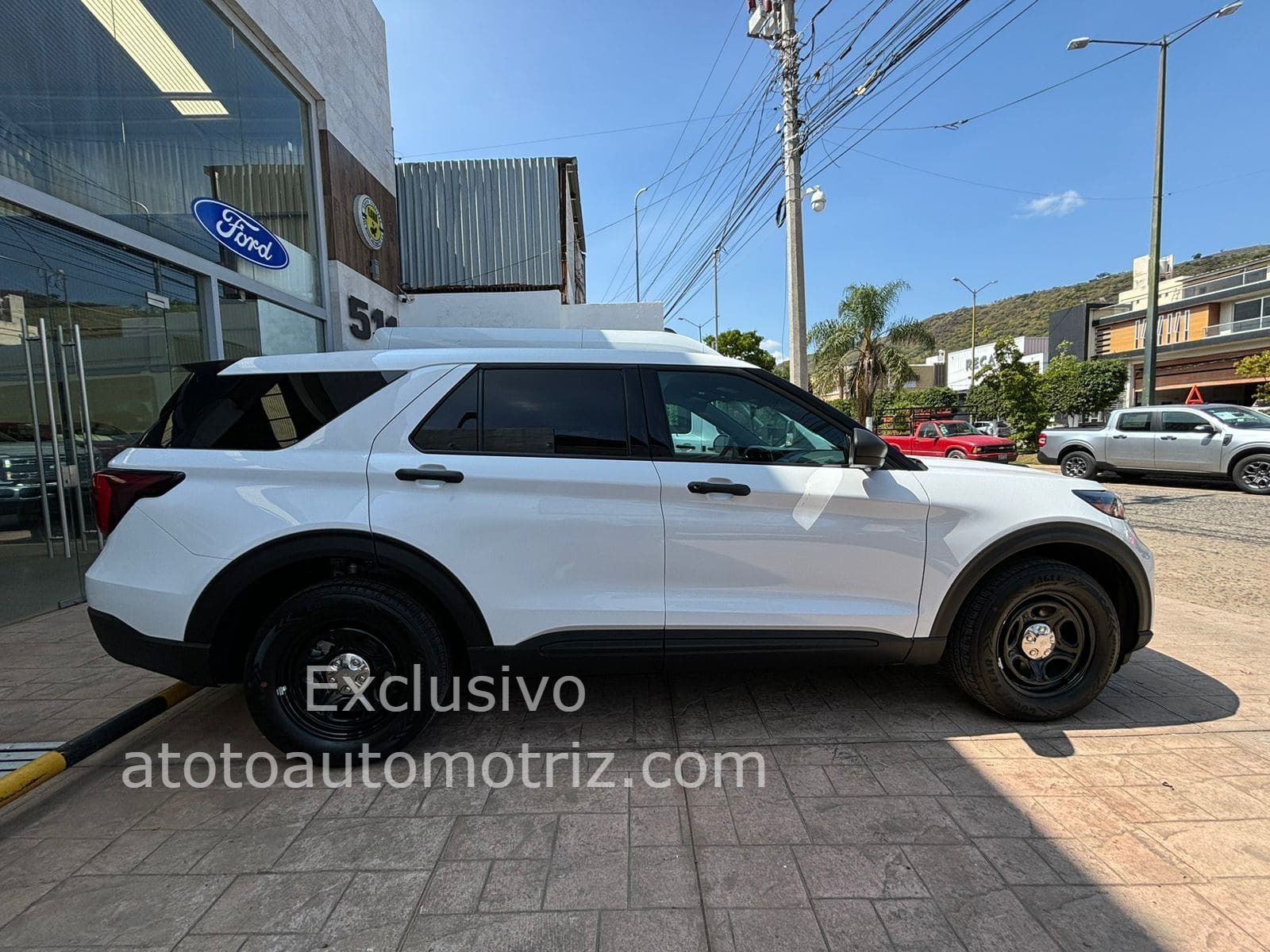 Ford Explorer 2025 Police Interceptor Automático Blanco