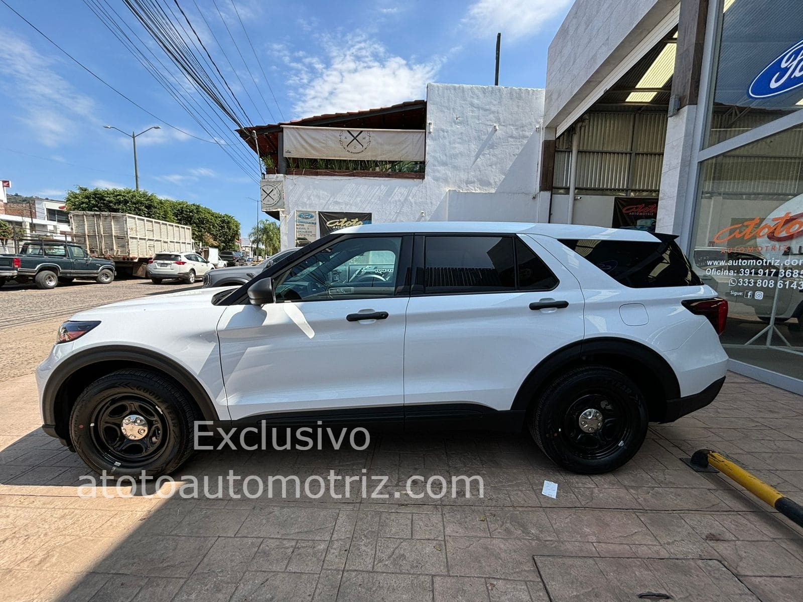 Ford Explorer 2025 Police Interceptor Automático Blanco