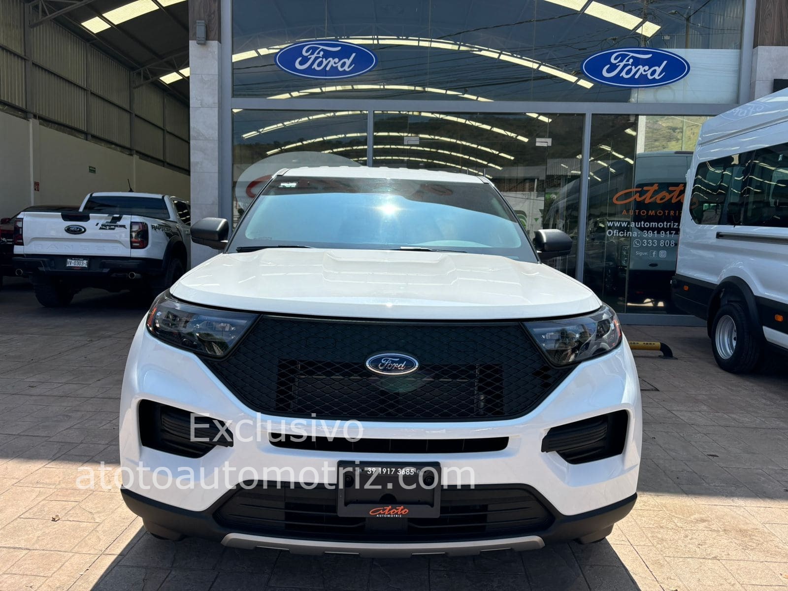 Ford Explorer 2025 Police Interceptor Automático Blanco