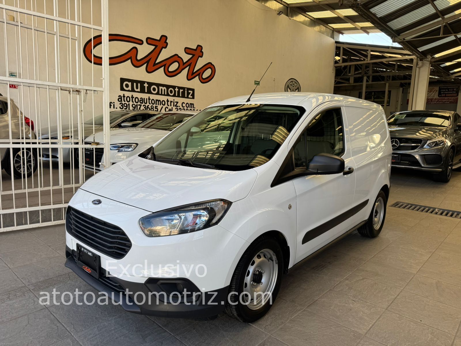 Ford Transit 2022 Courier Vannete Manual Blanco