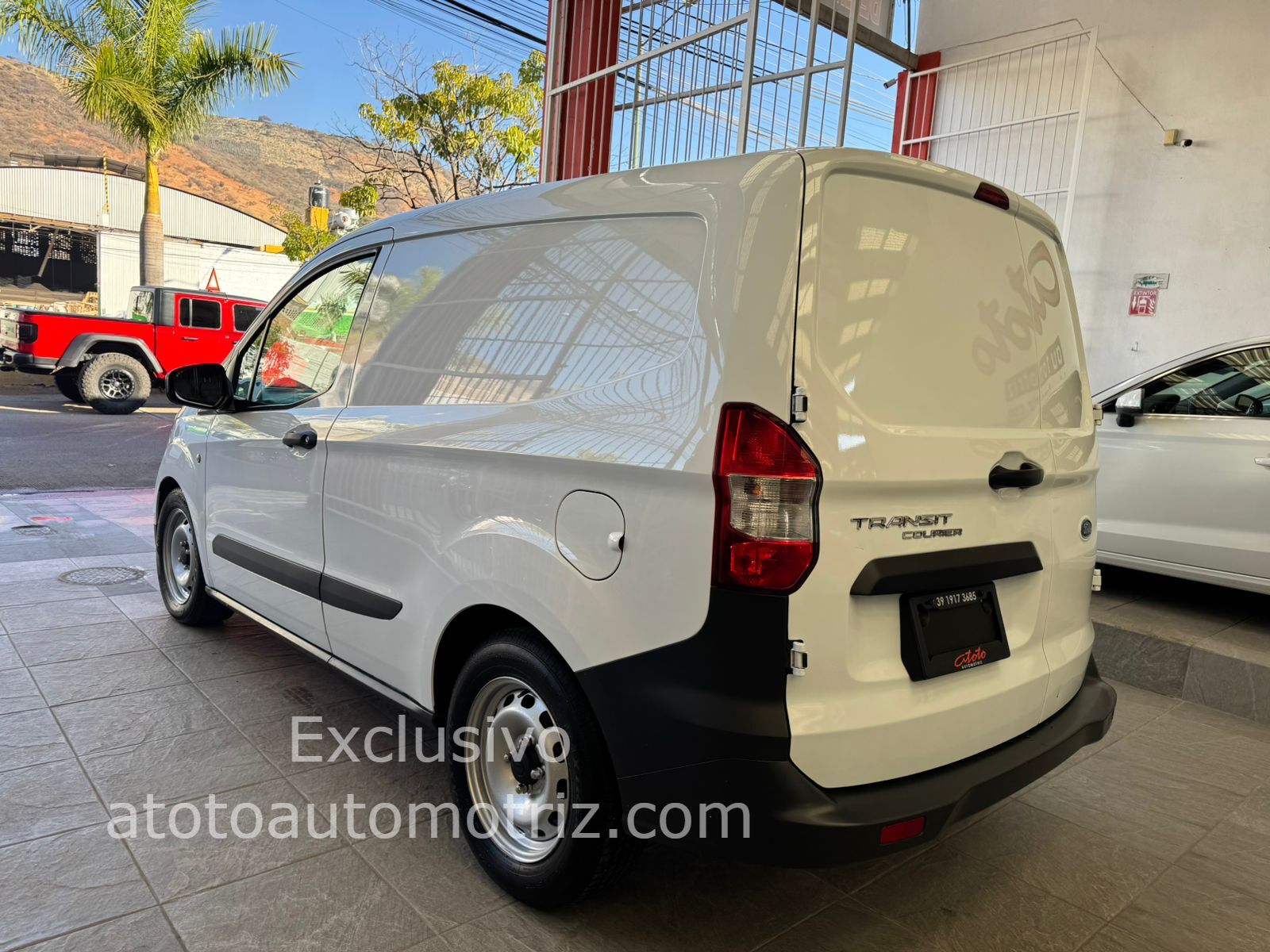 Ford Transit 2022 Courier Vannete Manual Blanco
