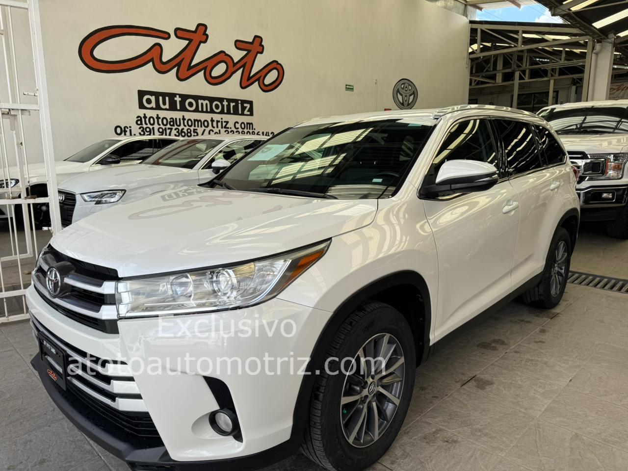 Toyota Highlander 2019 XLE Automático Blanco