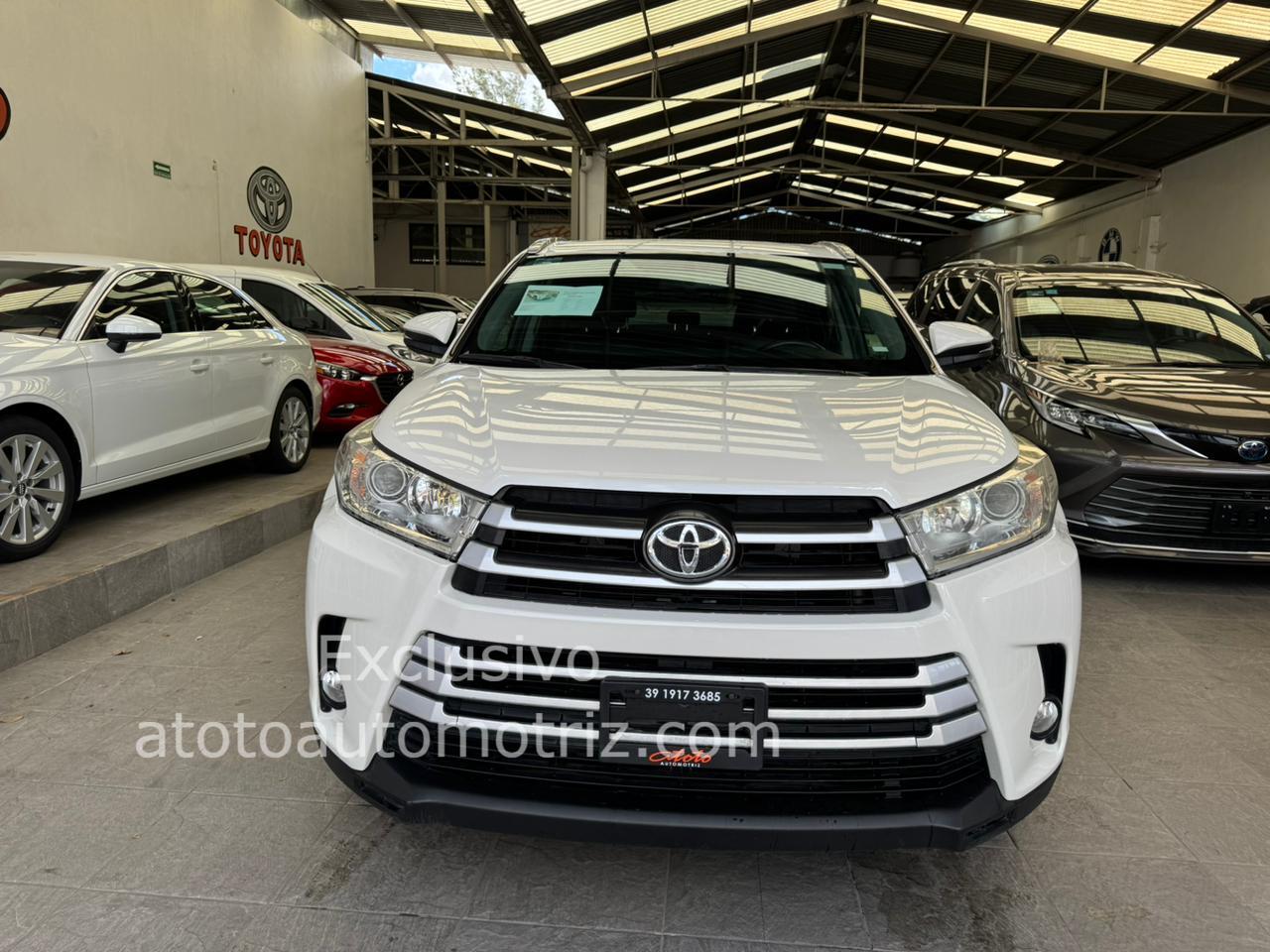 Toyota Highlander 2019 XLE Automático Blanco