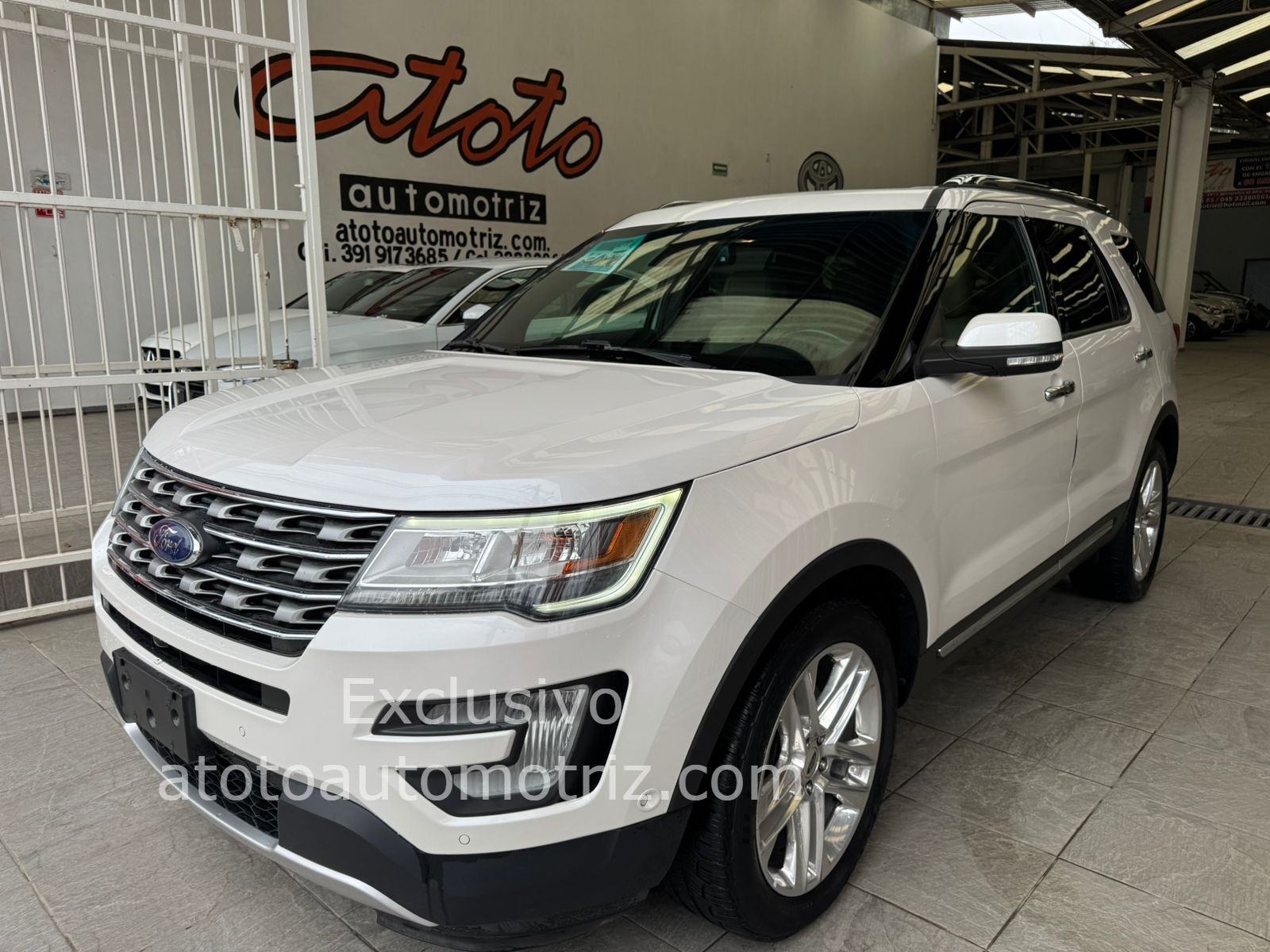 Ford Explorer 2017 Limited Automático Blanco