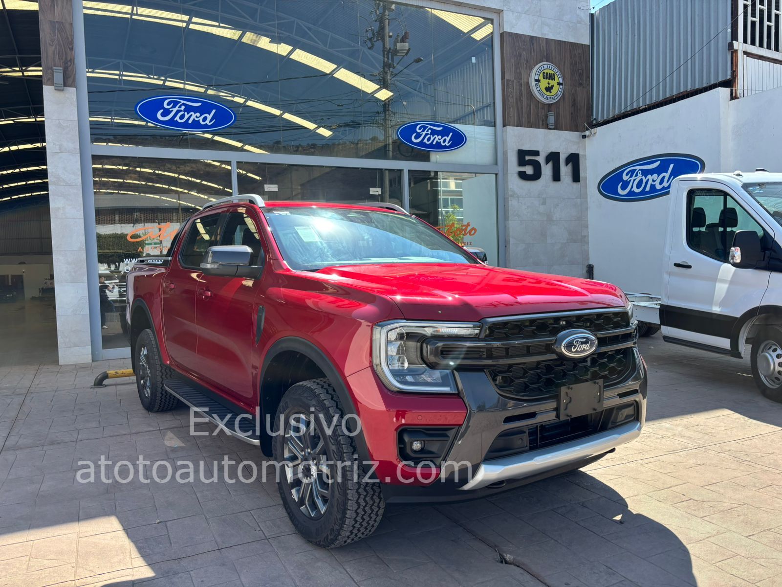 Ford Ranger 2025 Wiltrak Doble Cab Automático Rojo
