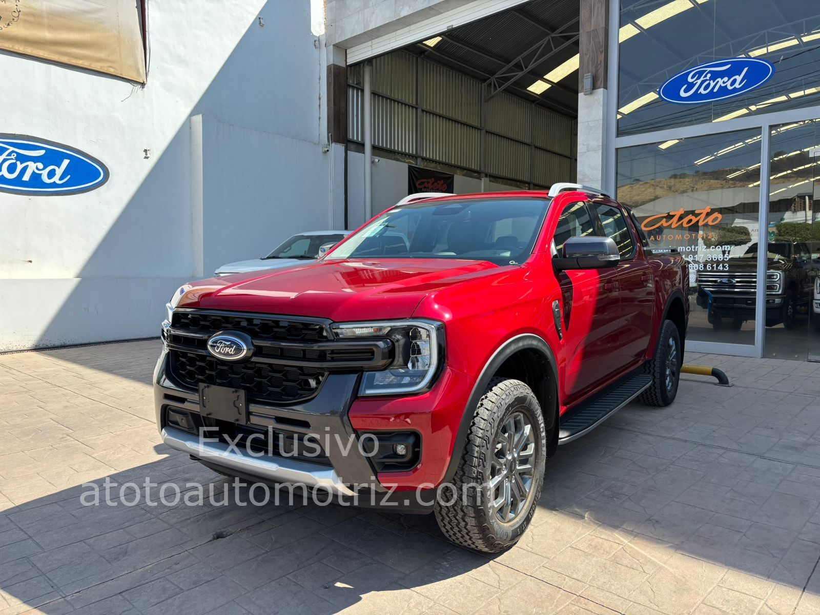 Ford Ranger 2025 Wiltrak Doble Cab Automático Rojo